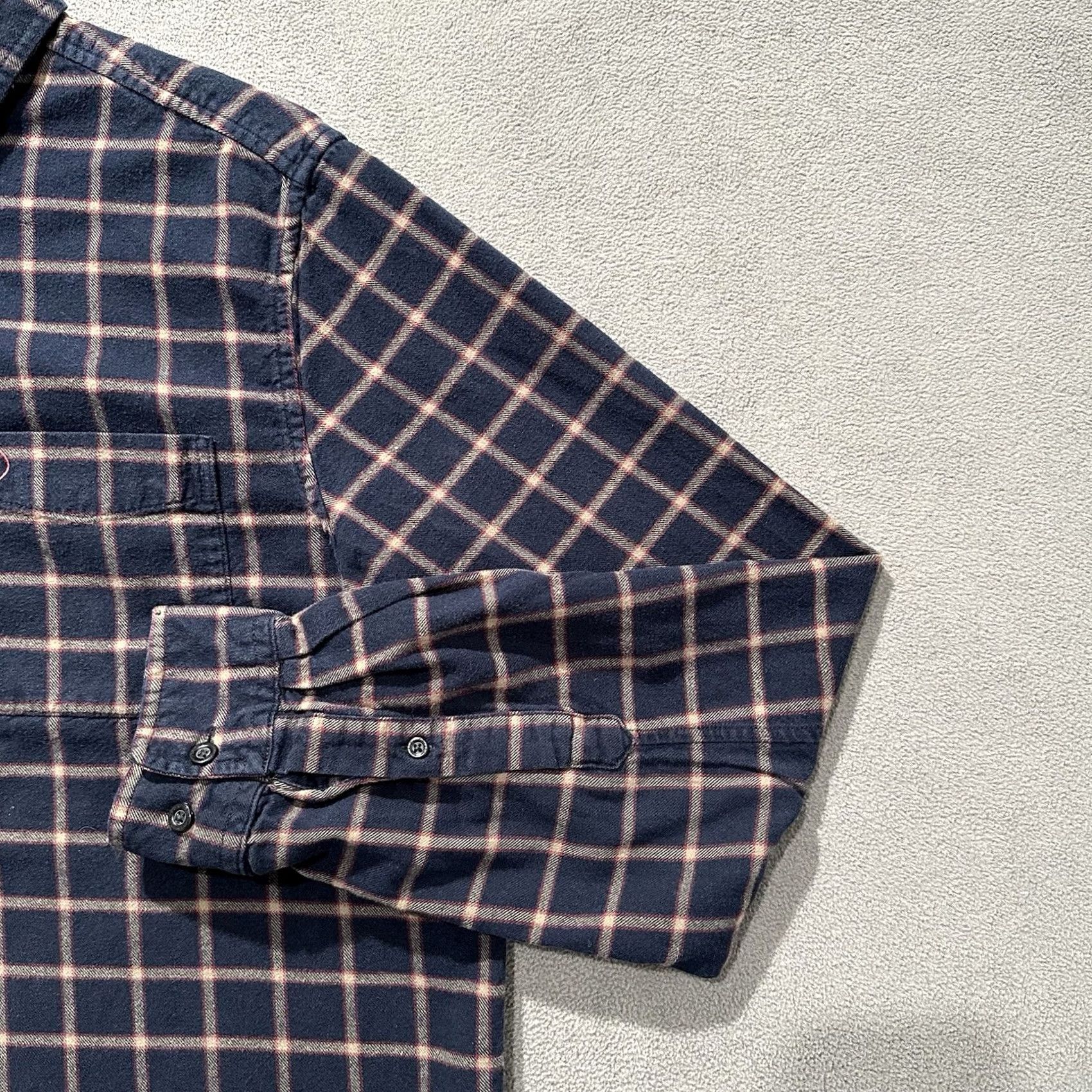 Vintage Fjallraven Shirt Medium Regular Fit Blue Plaid Button Down Flannel Mens Size US M / EU 48-50 / 2 - 6 Thumbnail