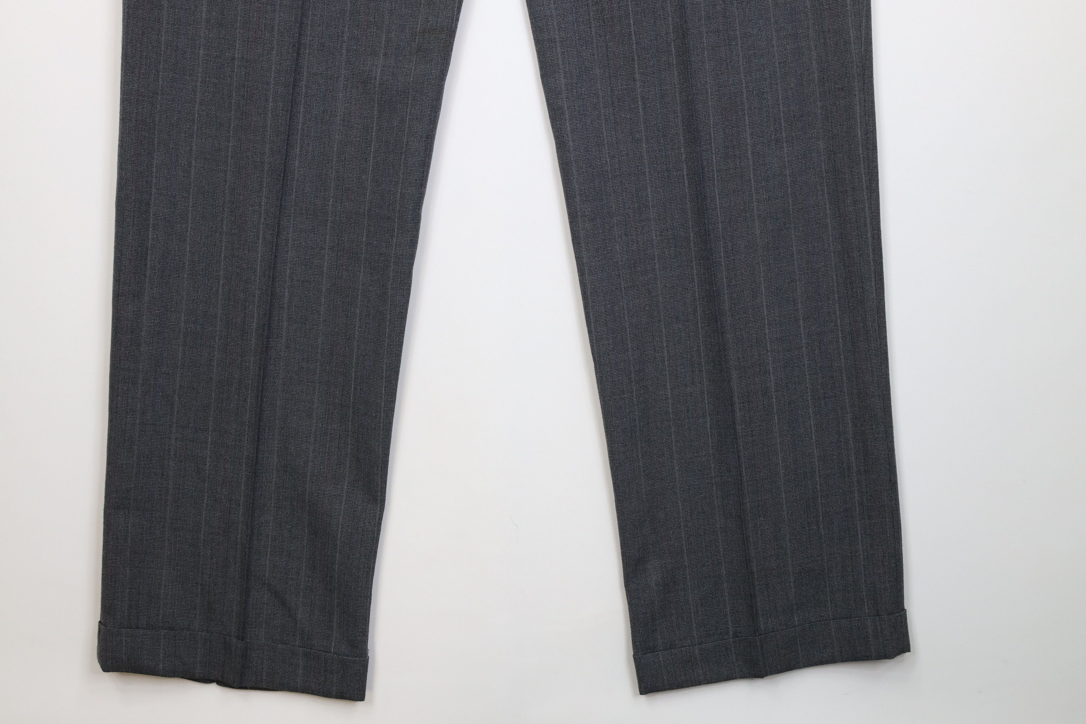 Vintage Vintage 70s Worsted Wool Blend Knit Wide Leg Chino Pants USA Size US 38 / EU 54 - 17 Thumbnail