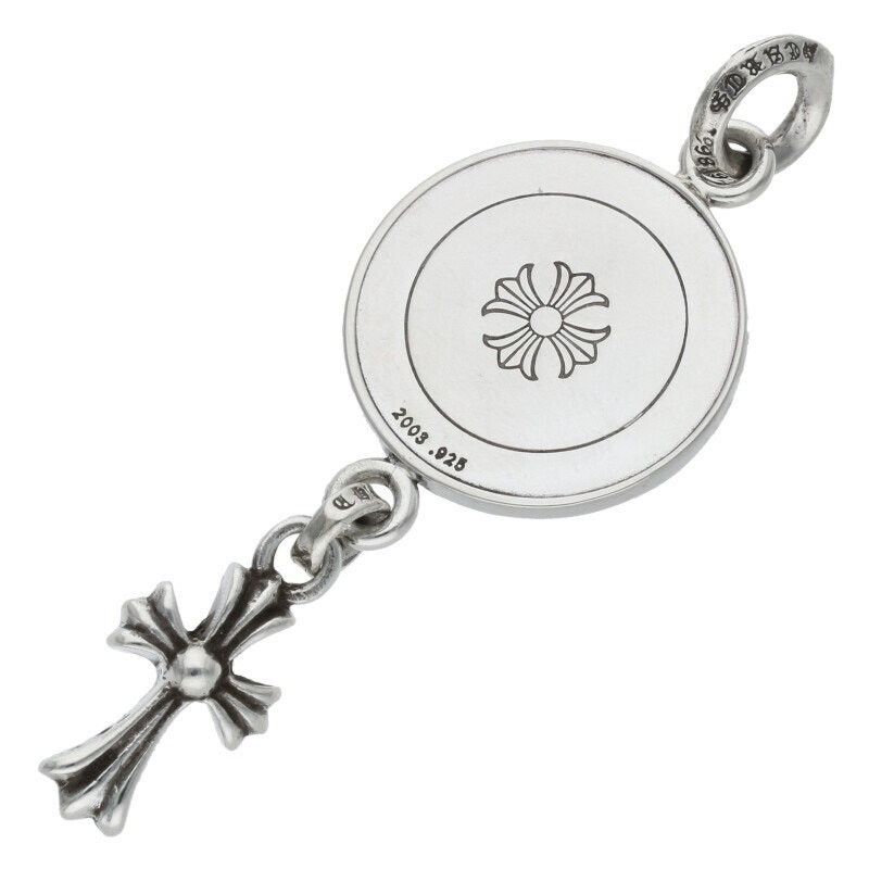 Chrome Hearts Angel Medal Silver Necklace