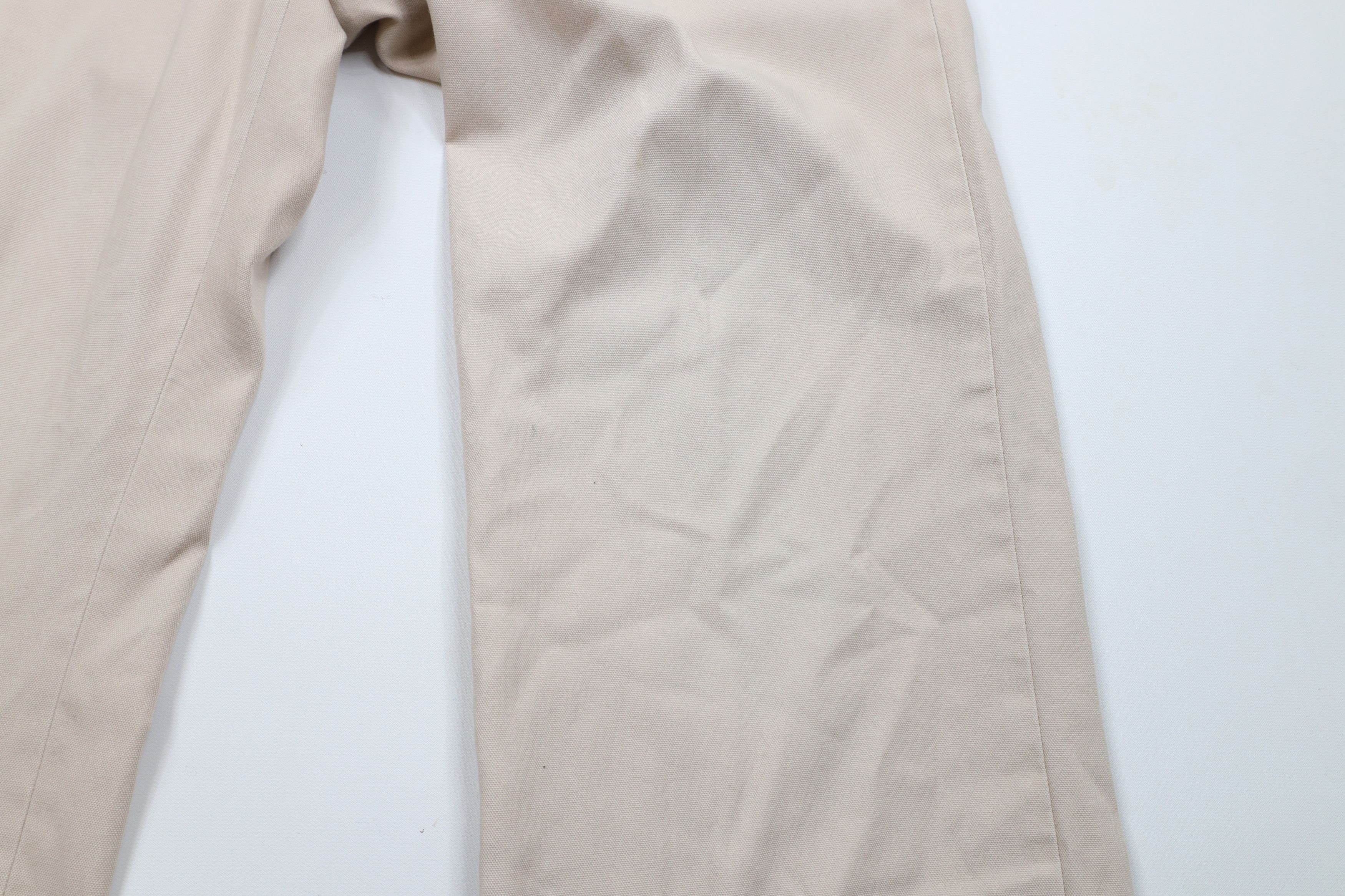Vintage × Wrangler Vintage 70s Wrangler Wide Leg Chino Pants Slacks Beige USA Size US 34 / EU 50 - 6 Thumbnail