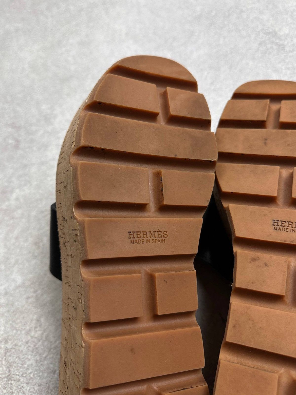 Hermes Vintage Hermes Leather Hi Sandals EUR 37 Size US 7 / IT 37 - 6 Thumbnail