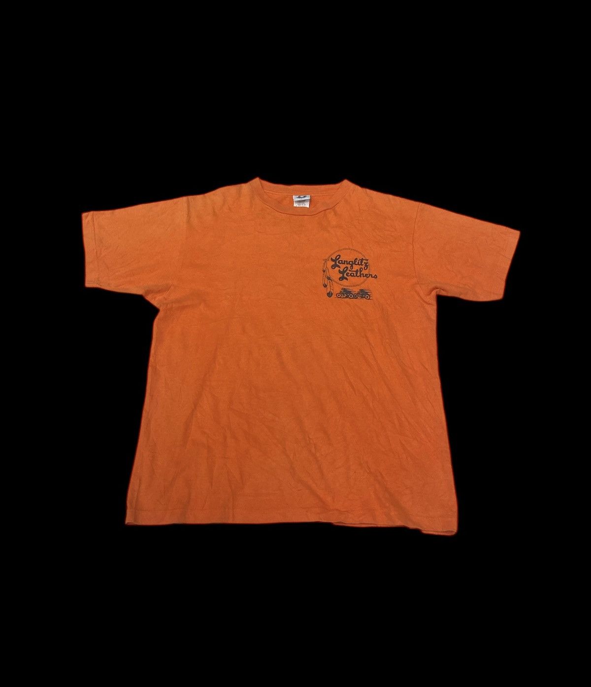 Vintage Vintage USA Langlitz Leathers racing Motorcycles Shirt Size US L / EU 52-54 / 3 - 1 Thumbnail