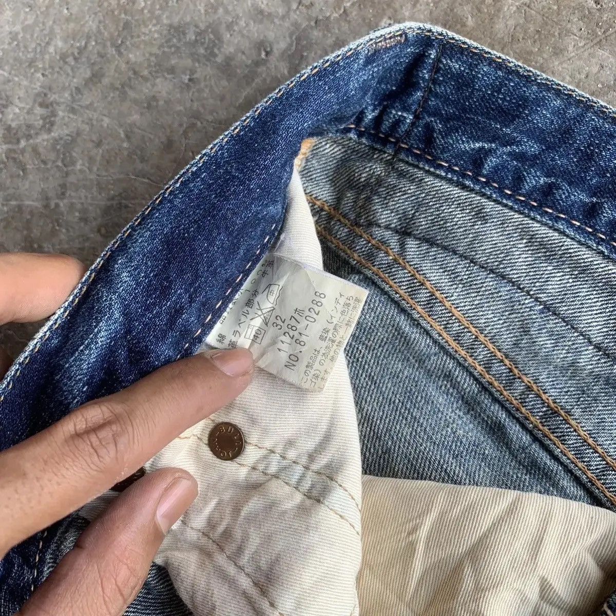 If Six Was Nine 💥 STEALS 💥Vintage Redline Jeans Splish Painter Denim Pants Size US 32 / EU 48 - 14 Thumbnail