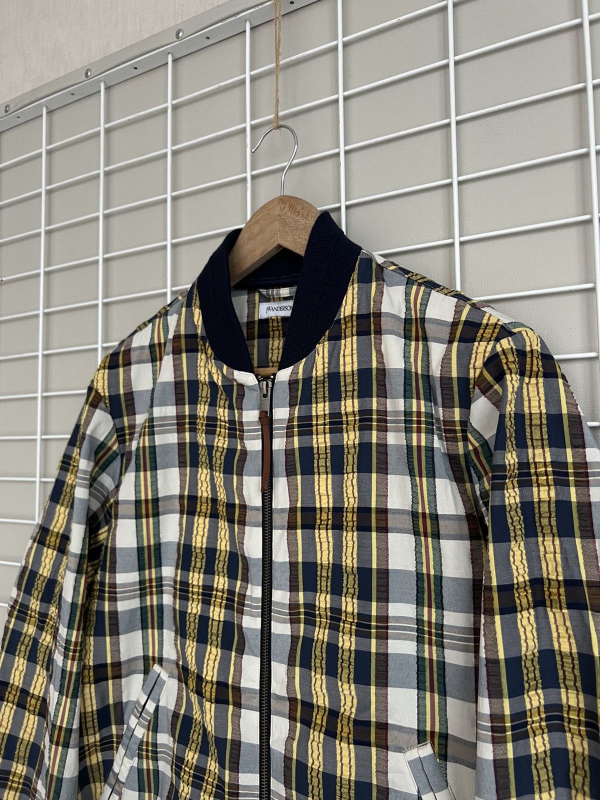JW Anderson × Uniqlo J.W. Anderson x Uniqlo Plaid Bomber Jacket Mens Size M Size US M / EU 48-50 / 2 - 4 Thumbnail