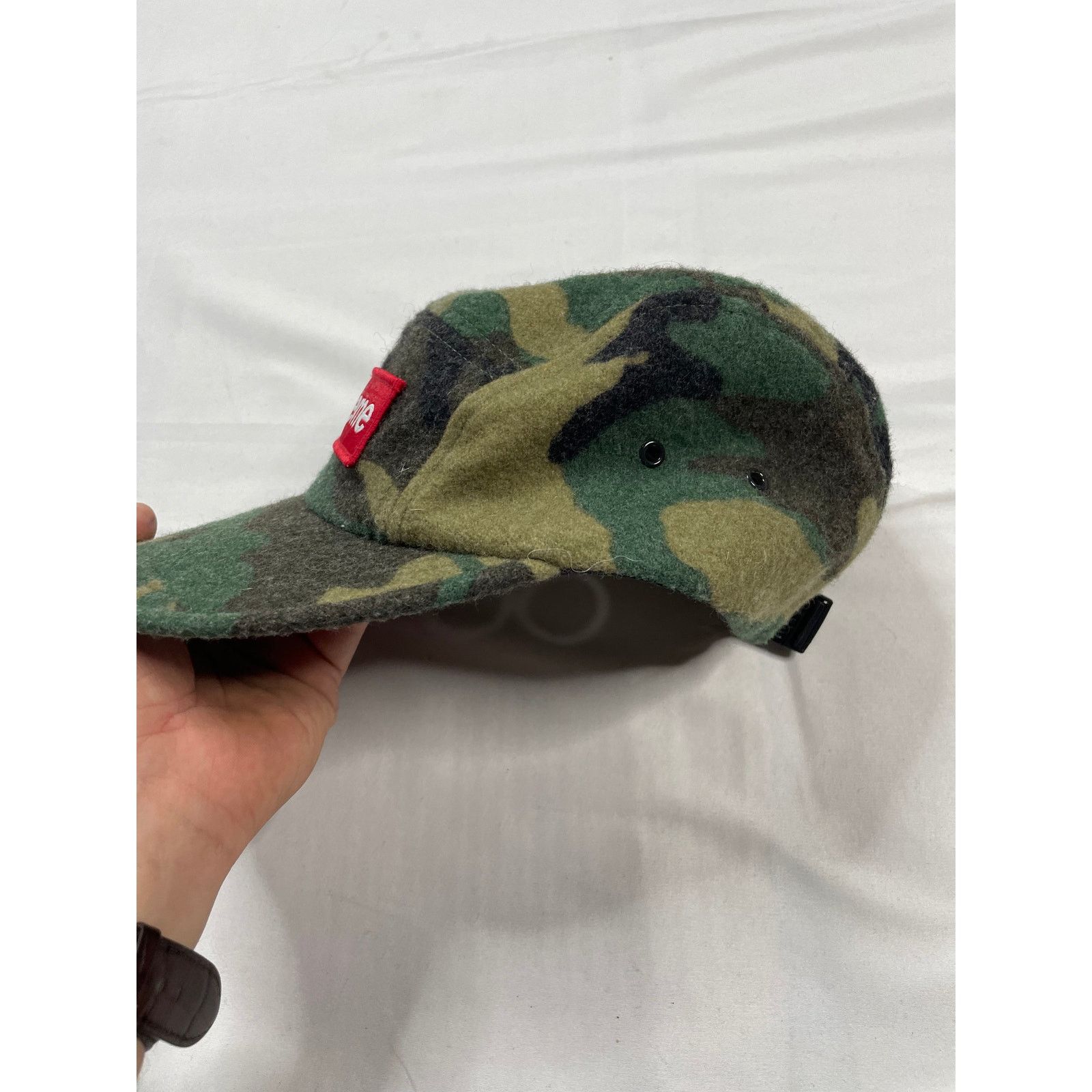 Supreme Supreme Camo Cap OS Size ONE SIZE - 2 Thumbnail