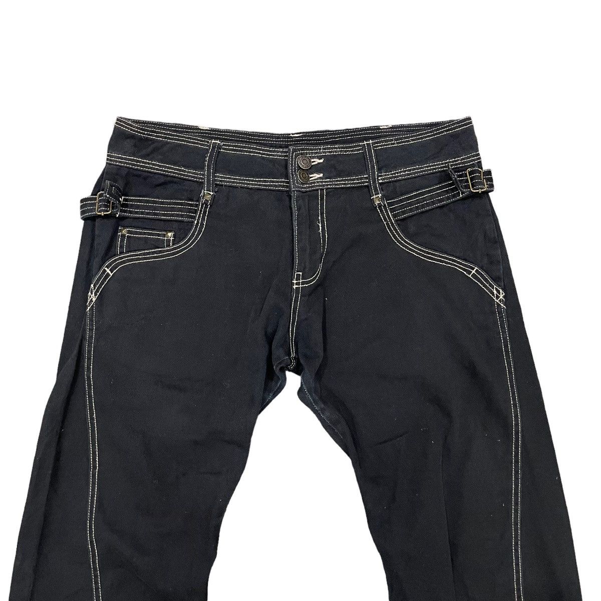 If Six Was Nine × Japanese Brand × True Religion Japanese Brand Clef De Sol Denim Pants Size 34" / US 12 / IT 48 - 9 Thumbnail