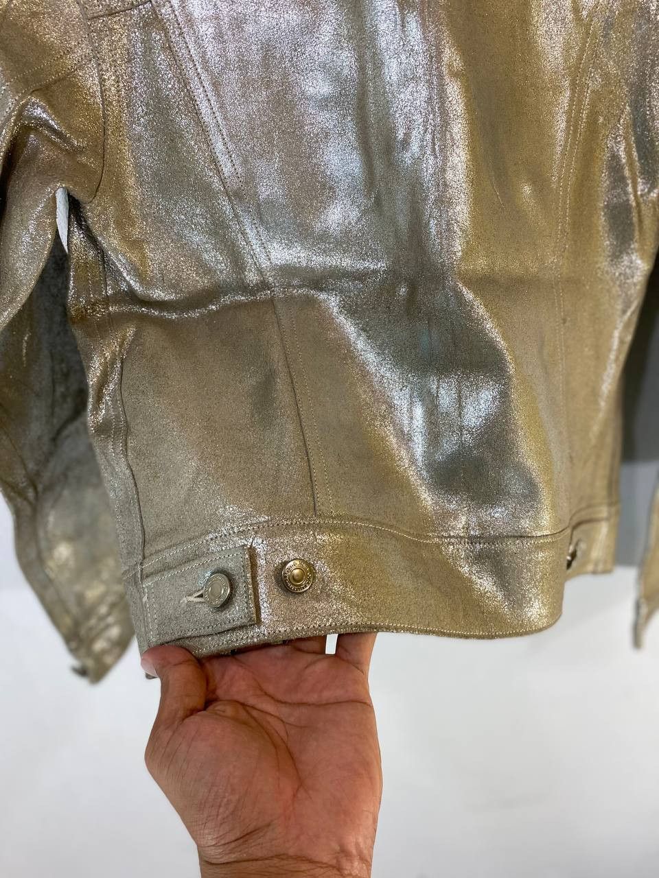 CABANE de ZUCCa maiden voyage cabane de zucca glitter leather jacket Size US S / EU 44-46 / 1 - 10 Thumbnail