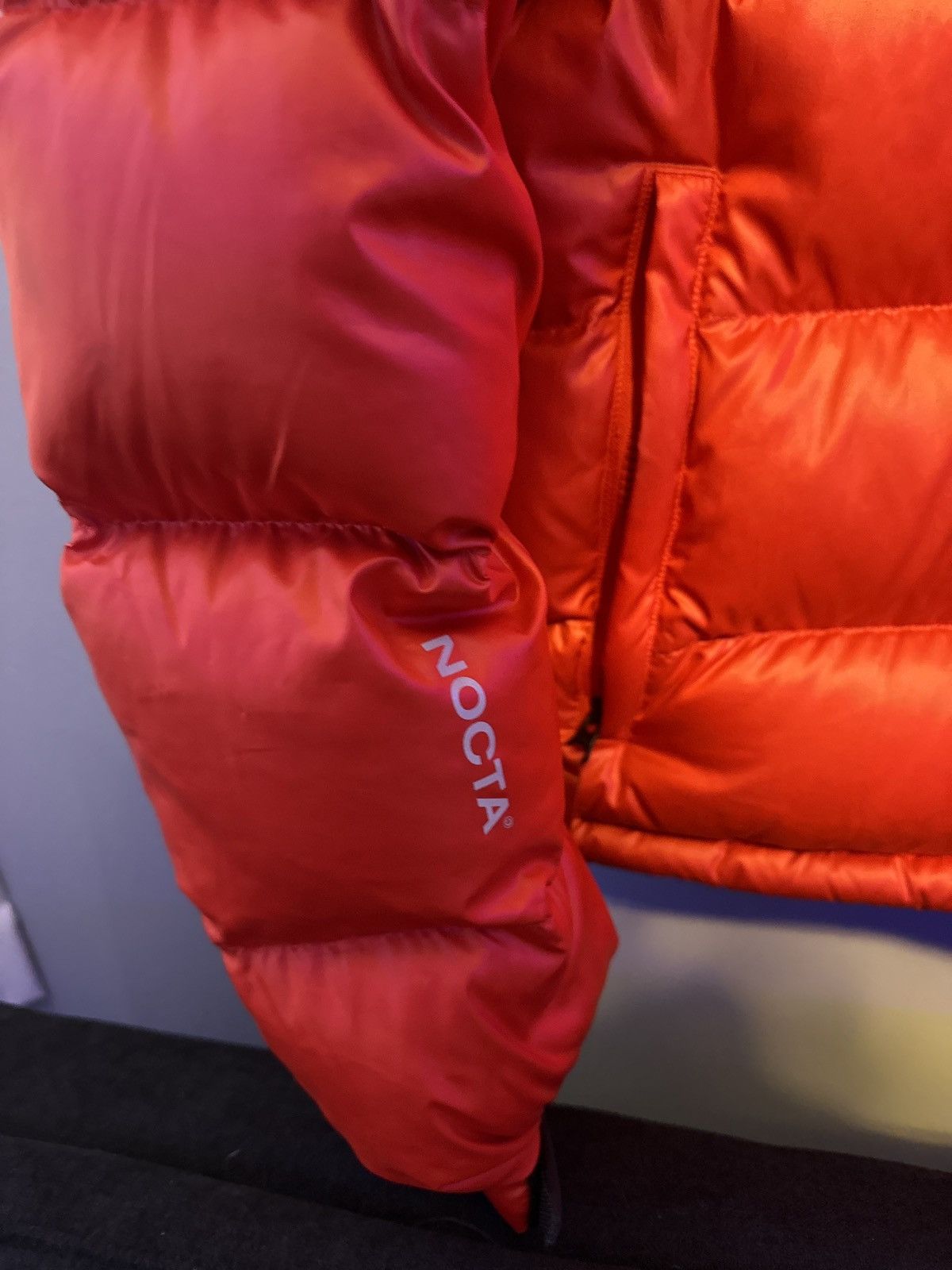 Drake Nike Nocta red puffer jacket Size US L / EU 52-54 / 3 - 2 Thumbnail