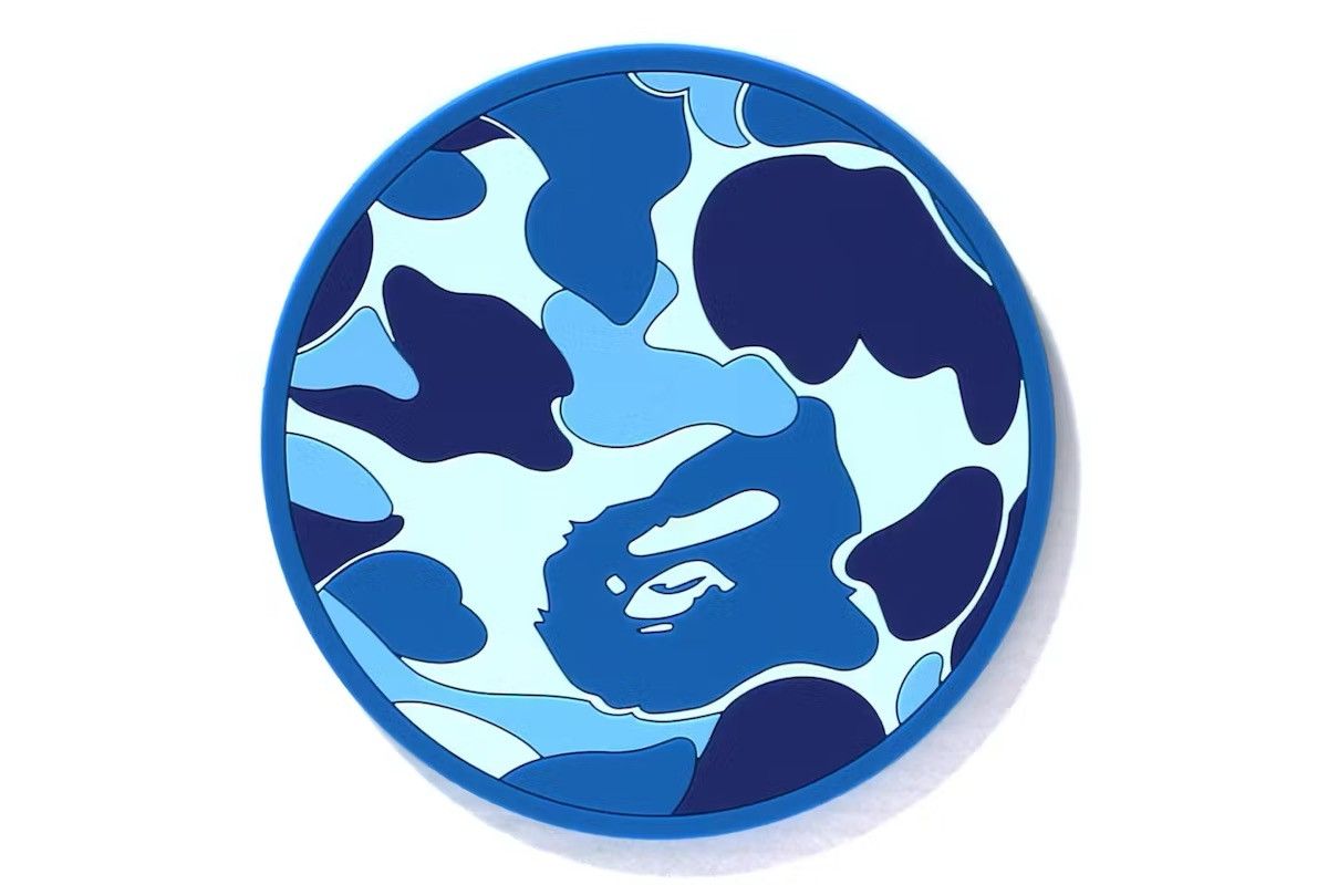 Bape BAPE ABC Camo Rubber Coaster Blue Size ONE SIZE - 2 Thumbnail