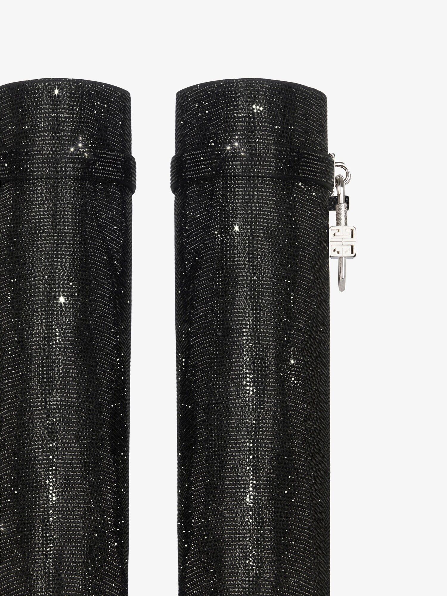 Givenchy o1srvl11e0525 Shark Lock Wide Fit Pant Boots 90mm in Black Size US 8 / IT 38 - 3 Thumbnail