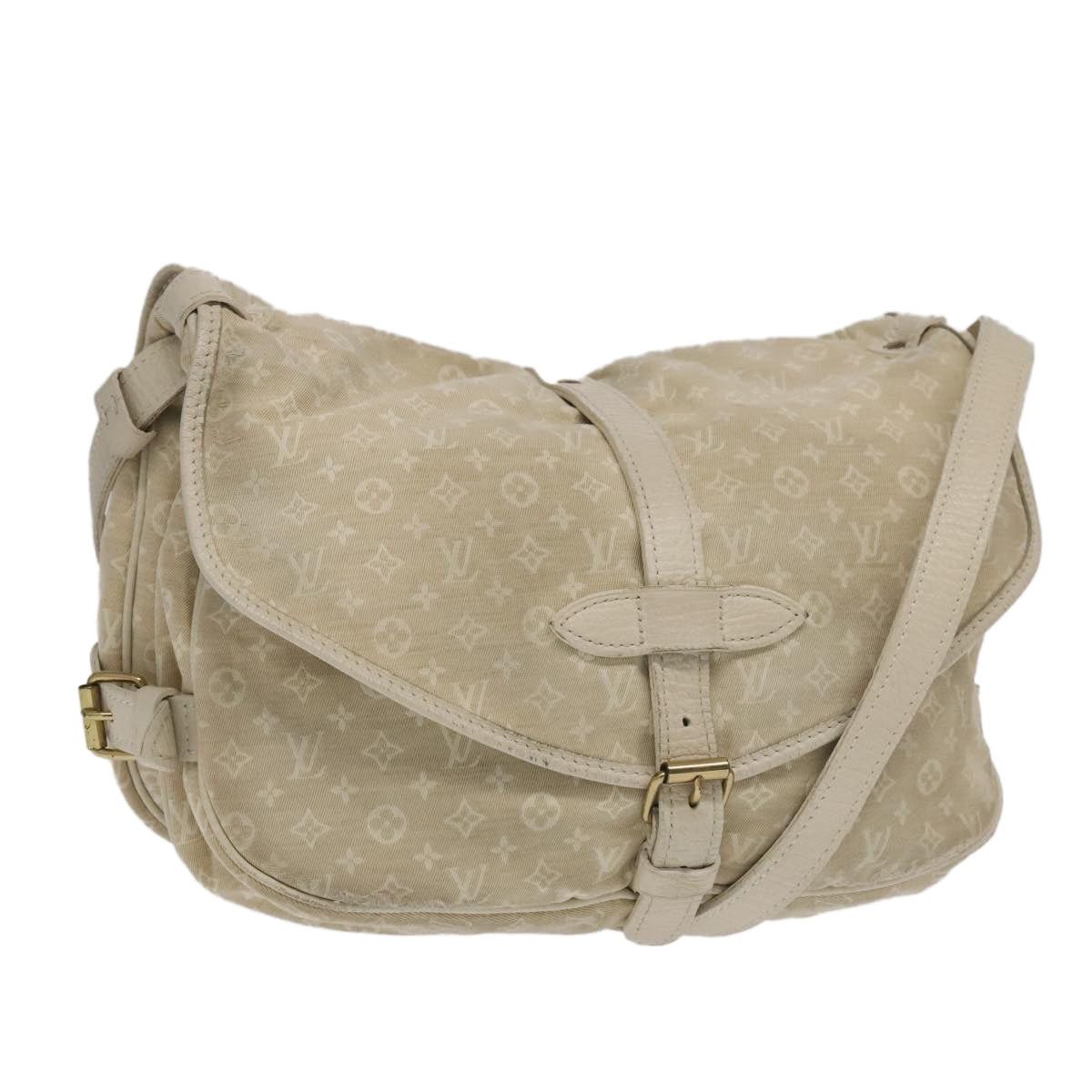 LOUIS VUITTON Monogram Mini Lin Saumur PM Shoulder Bag
