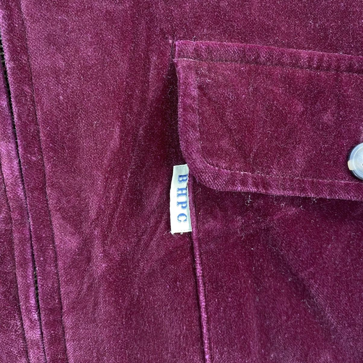 Beverly Hills Polo Club Vintage Beverly Hills Club Velvet Flannel Zipper Jacket Size US M / EU 48-50 / 2 - 11 Thumbnail