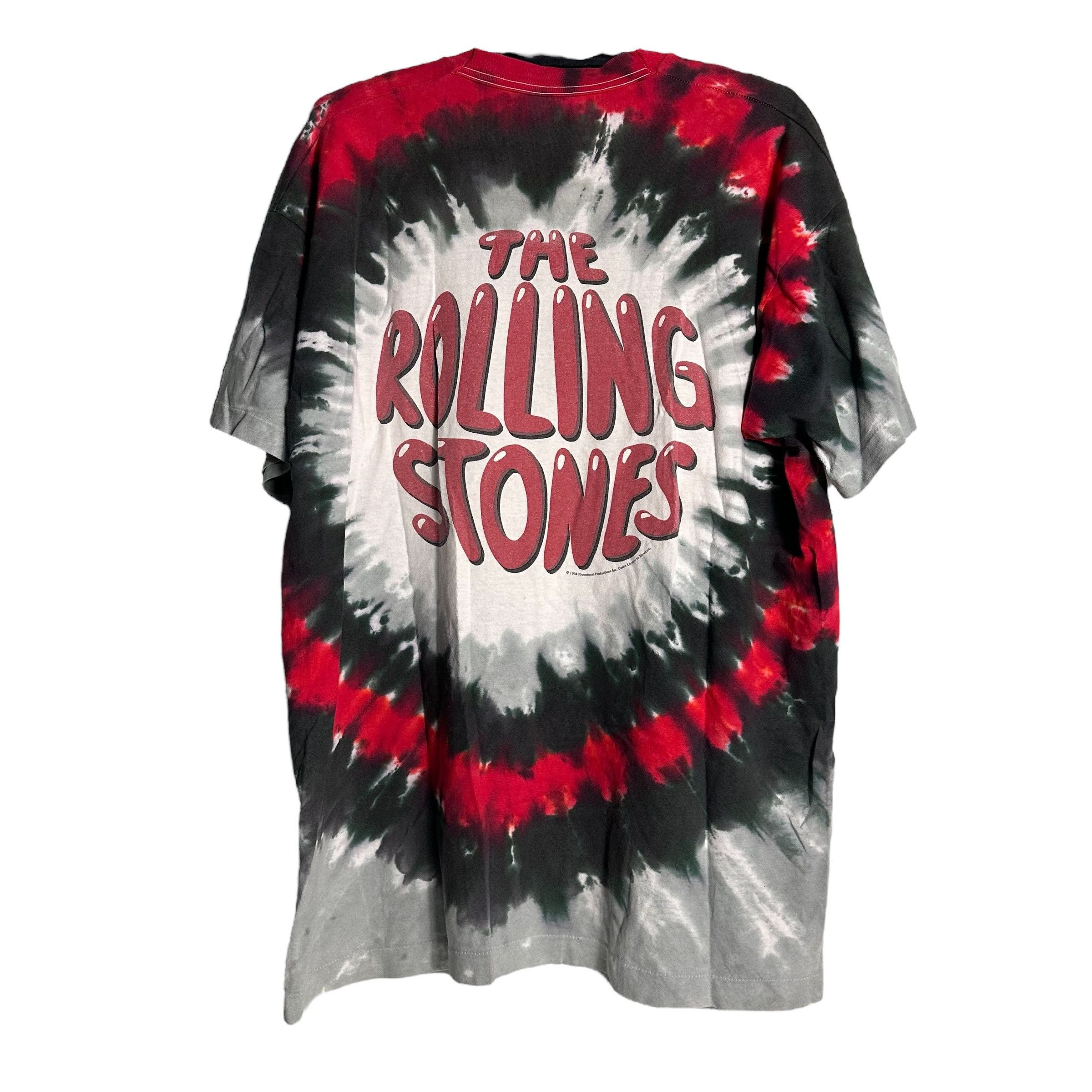The Rolling Stones 🔥RARE🔥The Rolling Stones 1994 Promo Tour Tie Dye T-shirt Size US XL / EU 56 / 4 - 3 Thumbnail