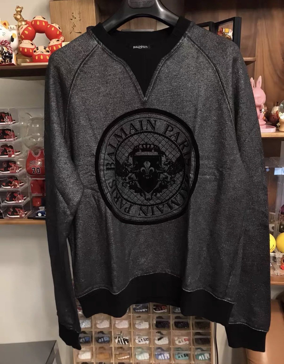 Balmain BALMAIN Hoodie — Mainline Brand New Size XL. Size US XL / EU 56 / 4 - 1 Thumbnail