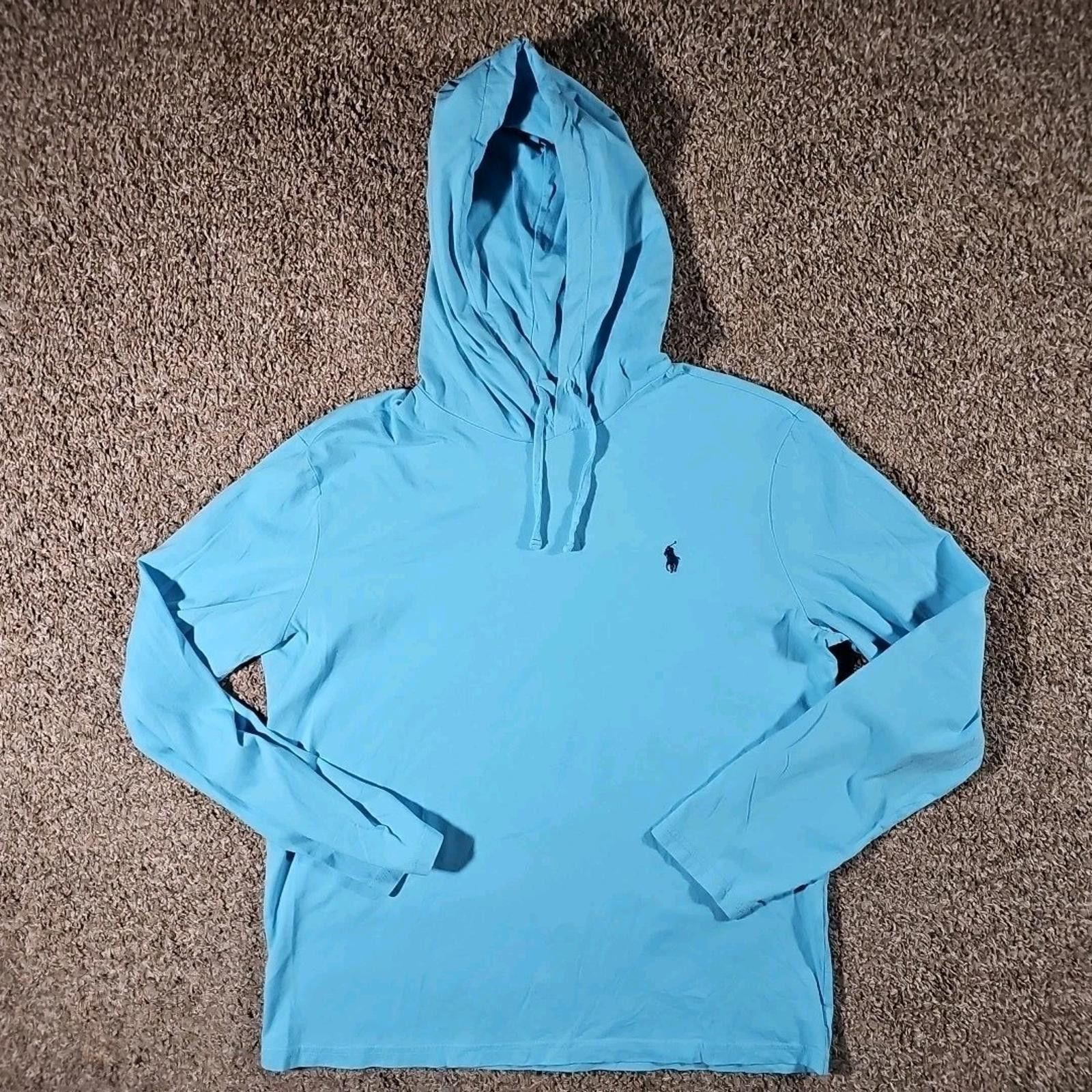 Polo Ralph Lauren Polo Ralph Lauren M Blue Light Hoodie Size US M / EU 48-50 / 2 - 1 Thumbnail