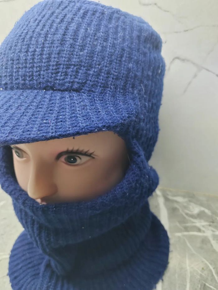 Japanese Brand Vintage Unknown Balaclava Beanie Size ONE SIZE - 3 Thumbnail