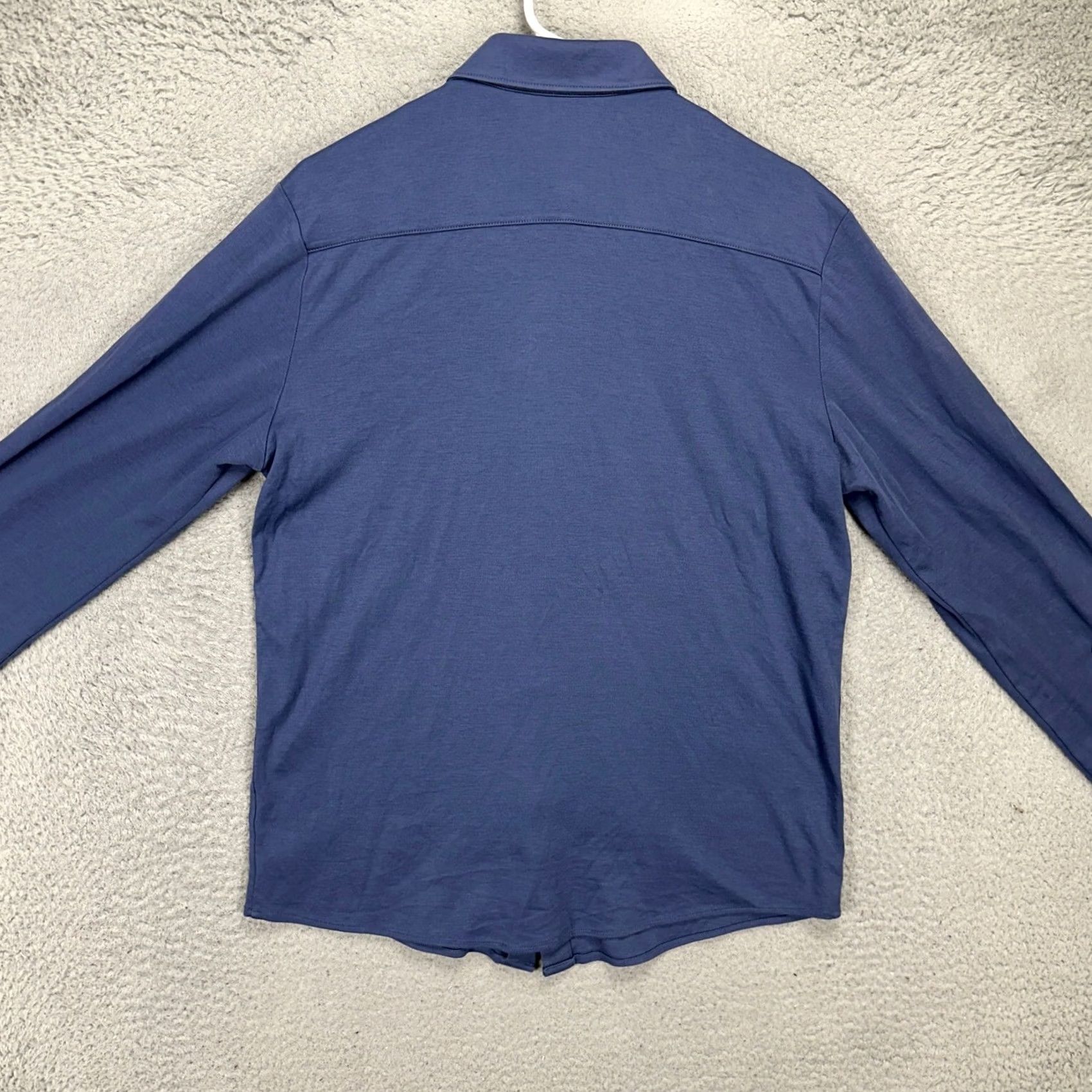 Hart Schaffner Marx Hart Schaffner Marx Shirt Adult Men Small Navy Blue Button Up Long Sleeve Casual Size US S / EU 44-46 / 1 - 3 Thumbnail