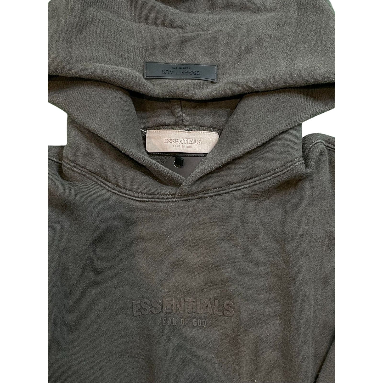 Essentials Essentials Olive Relax Fit Hoodie Size US S / EU 44-46 / 1 - 2 Thumbnail