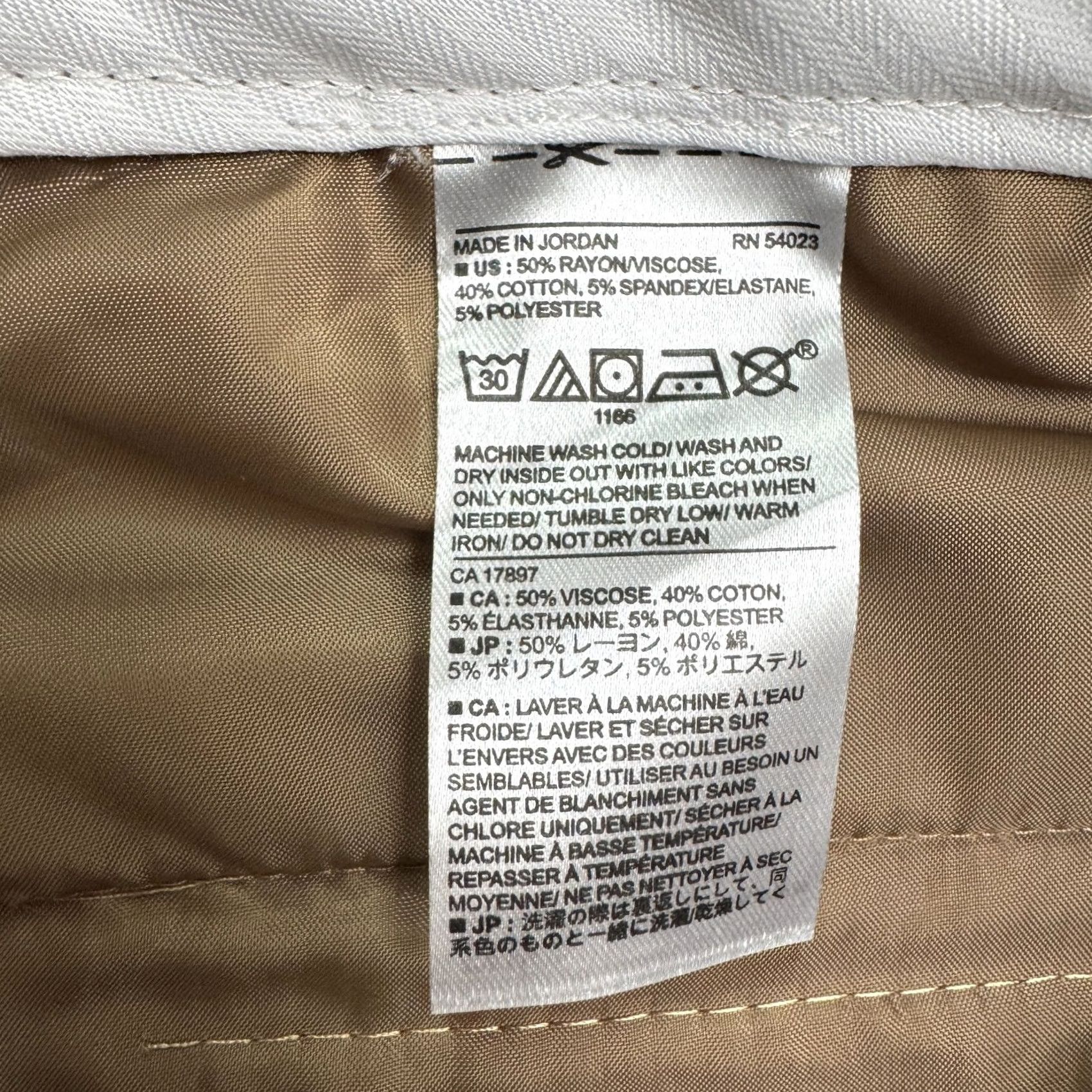 Banana Republic Banana Republic Sloan Ankle Crop Slim Trouser Pants Women 12 Heather Camel Brown Size 34" / US 12 / IT 48 - 7 Thumbnail