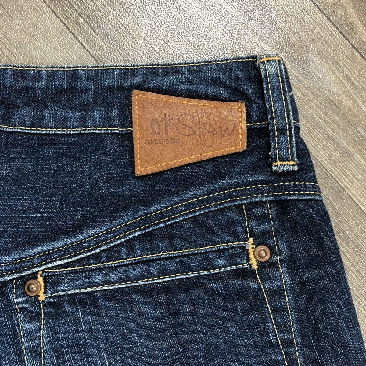 Japanese Brand × Orslow × Vintage 🇯🇵 Vintage OrSlow Japan Faded Blue Denim Women Jeans Size 27" / US 4 / IT 40 - 12 Thumbnail