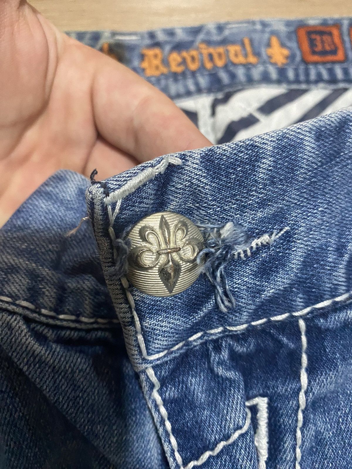 Rock Revival Rock Revival i6w9 Vintage Denim Pants Size US 38 / EU 54 - 13 Thumbnail