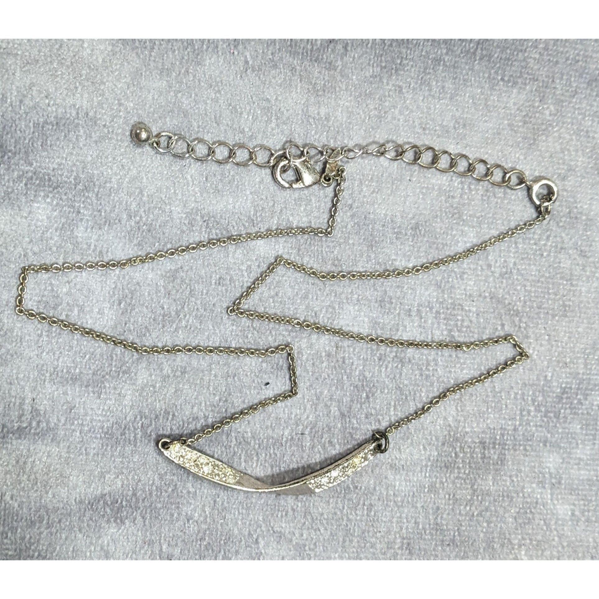 Other Vintage Avon Mona Twist Rhinestone Necklace Size ONE SIZE - 6 Thumbnail