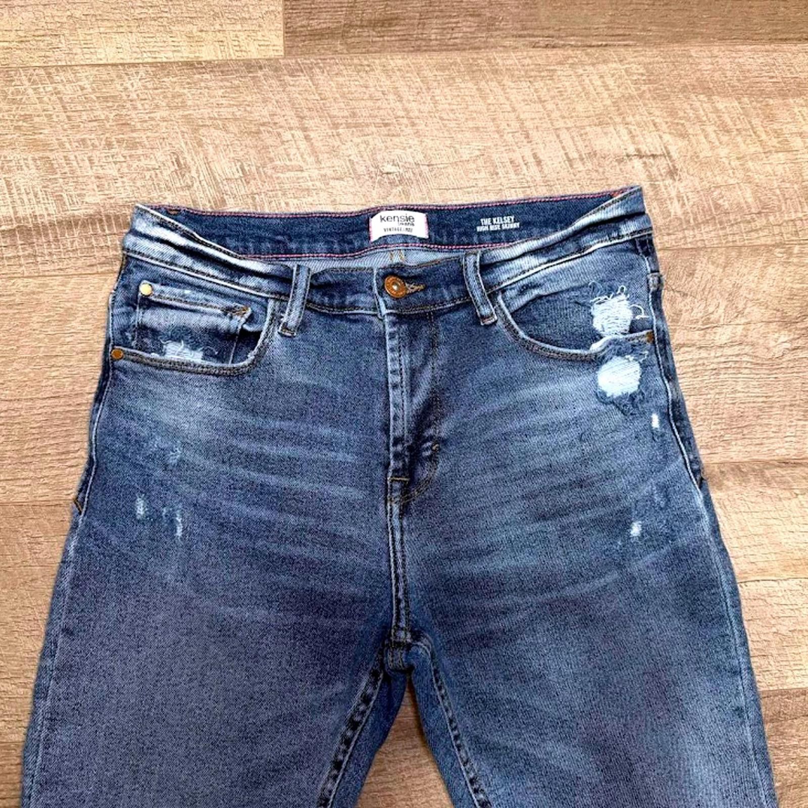 Other Kensie Jeans Vintage Luxe The Kelsey High Rise Skinny Jeans Size 30" / US 8 / IT 44 - 2 Thumbnail