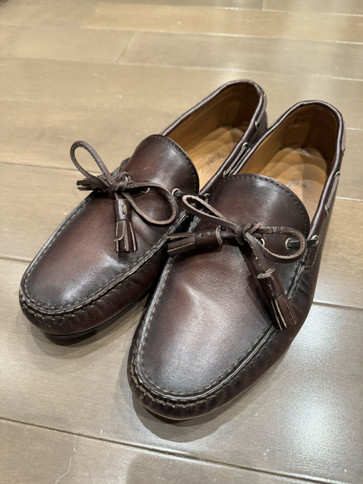 Ralph Lauren Purple Label Harold Tassel Driver Loafers Size US 10 / EU 43 - 1 Thumbnail