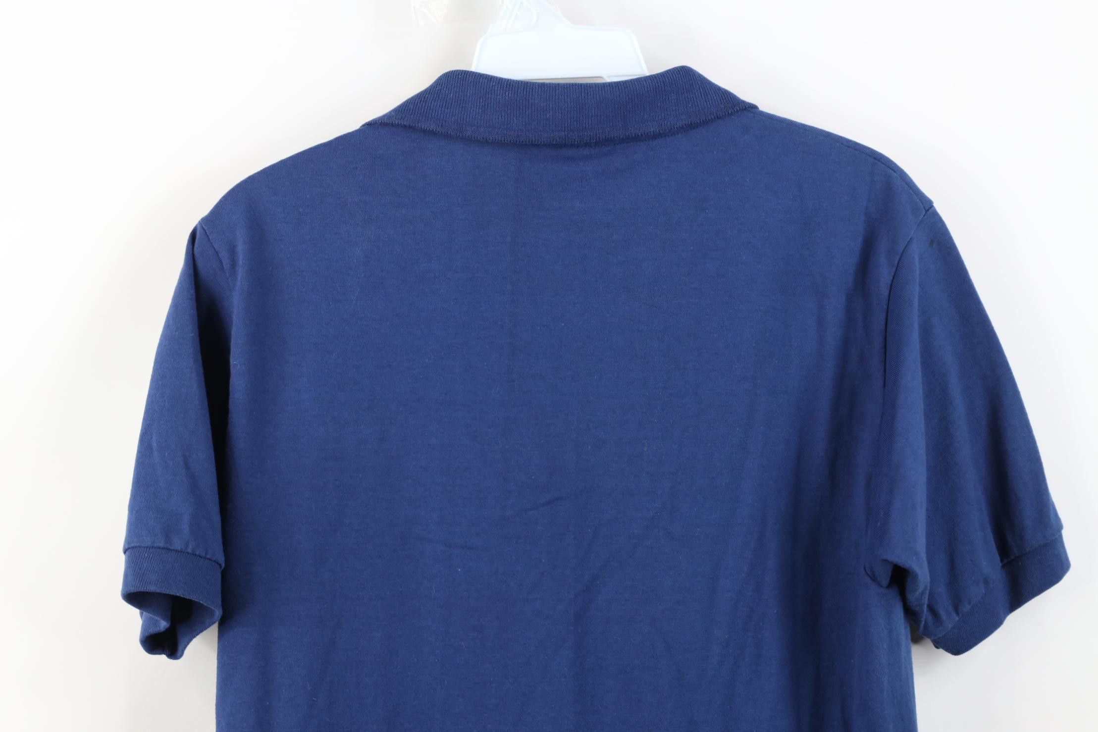 Vintage Vintage 70s 80s University of Michigan Collared Polo Shirt Size US M / EU 48-50 / 2 - 13 Thumbnail