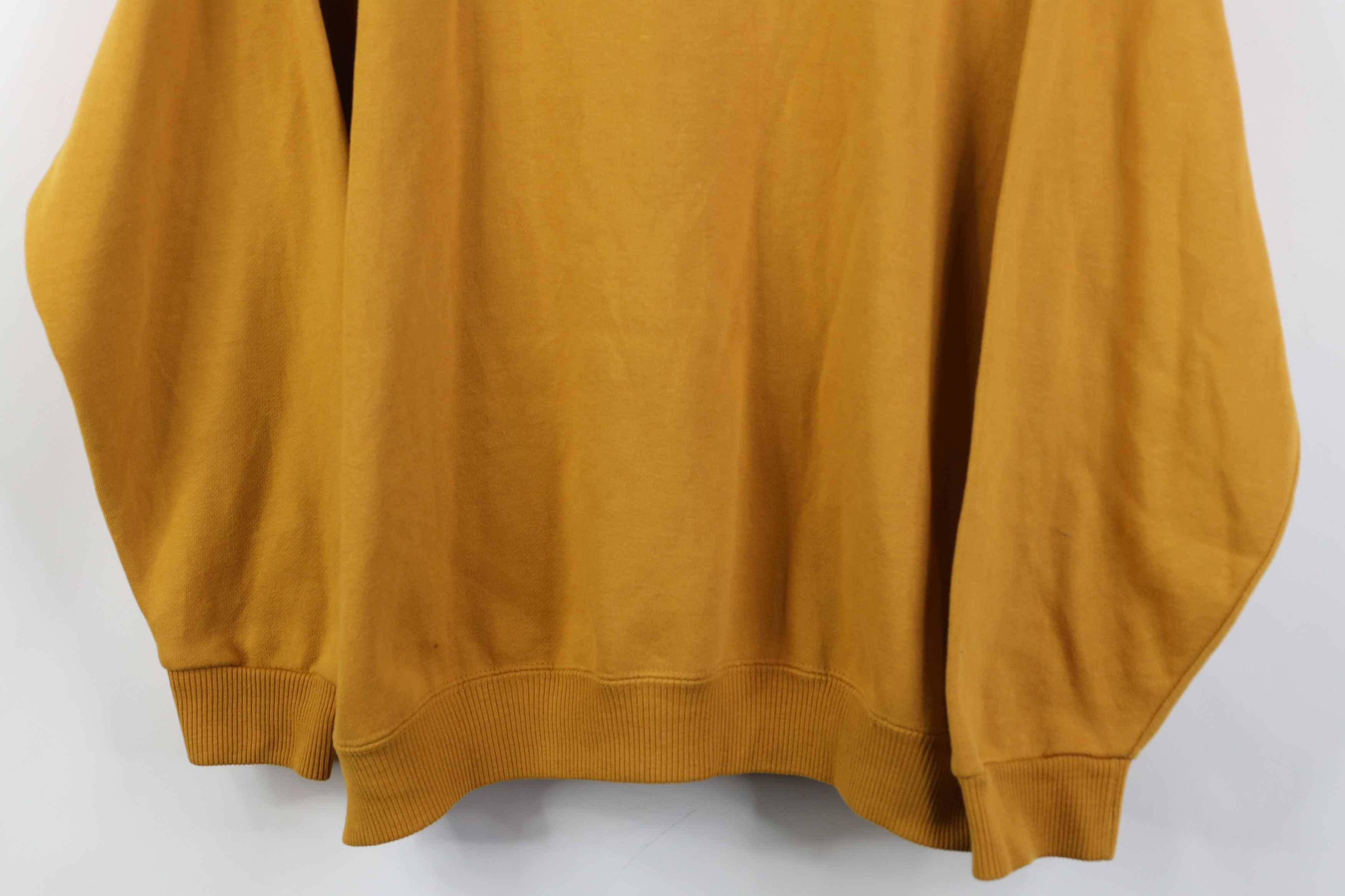 Gap Vintage 90s Gap Golden Harvest Turtleneck Sweatshirt Gold Size L / US 10 / IT 46 - 3 Thumbnail