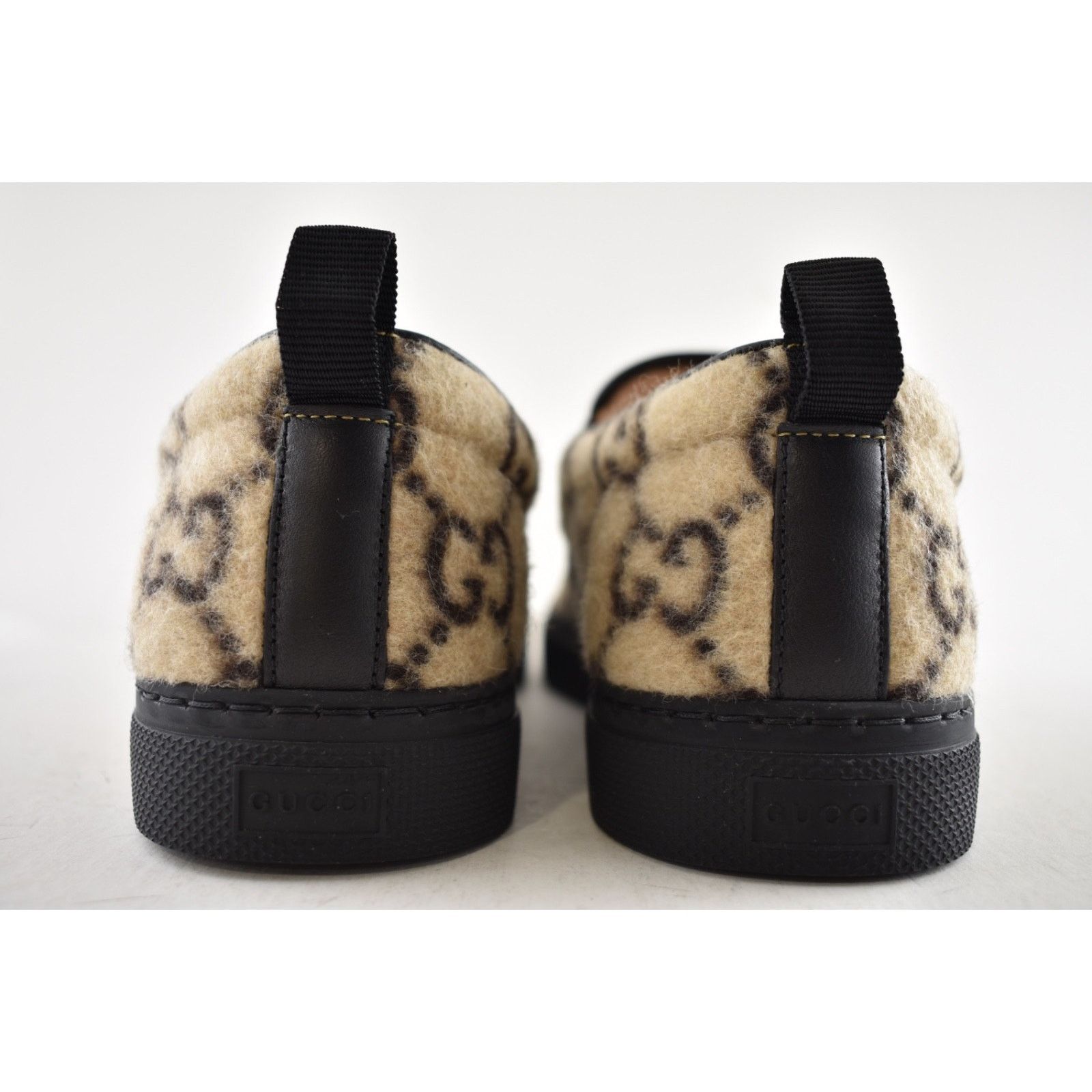Gucci Gucci Mens Dublin Beige GG Logo Slip On Skate Sneaker 10.5 Size US 10.5 / EU 43-44 - 15 Thumbnail