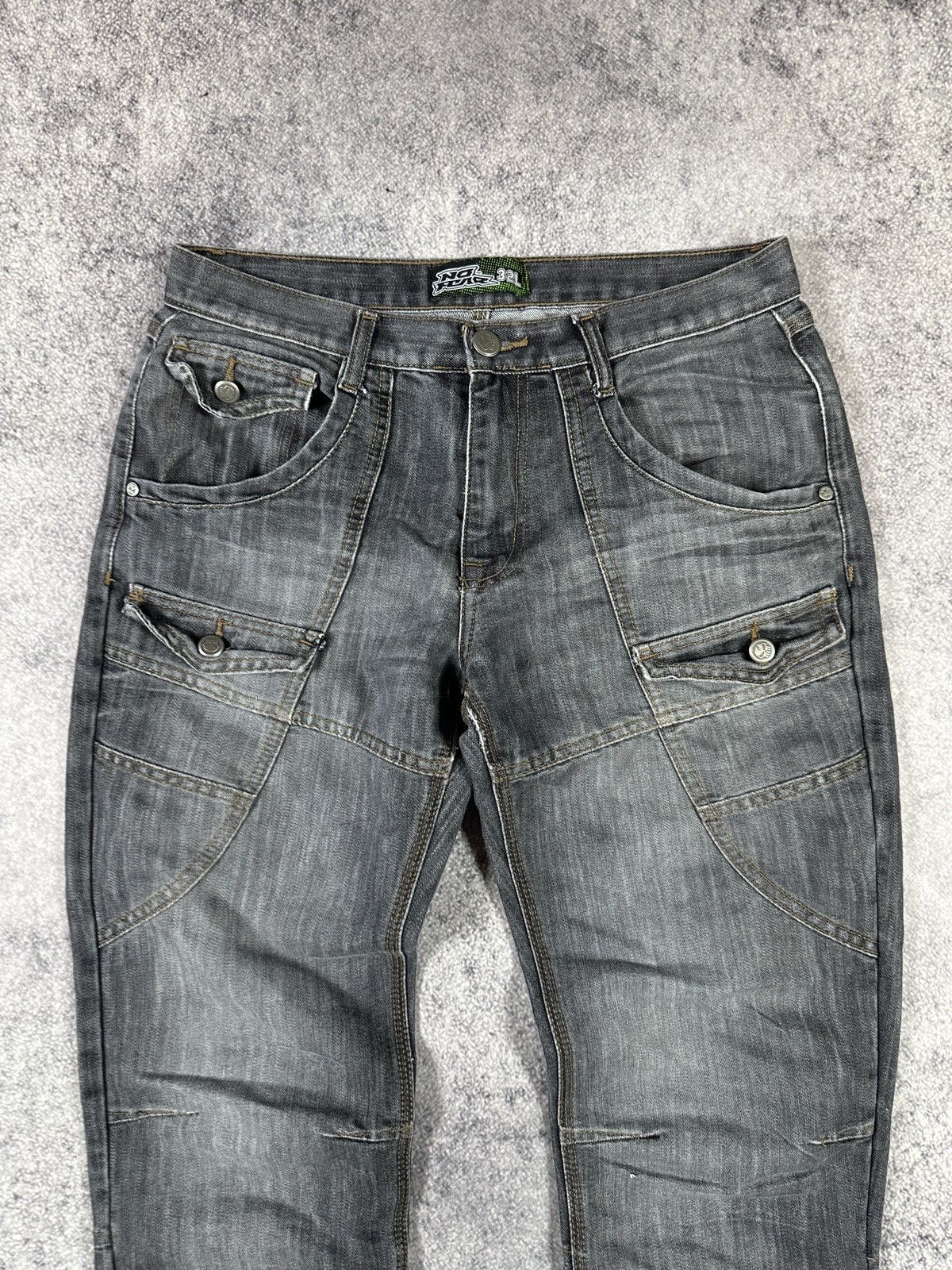 No Fear Y2K No Fear Jeans Pants Avant Garde Style Rare USA 32 Size US 32 / EU 48 - 2 Thumbnail