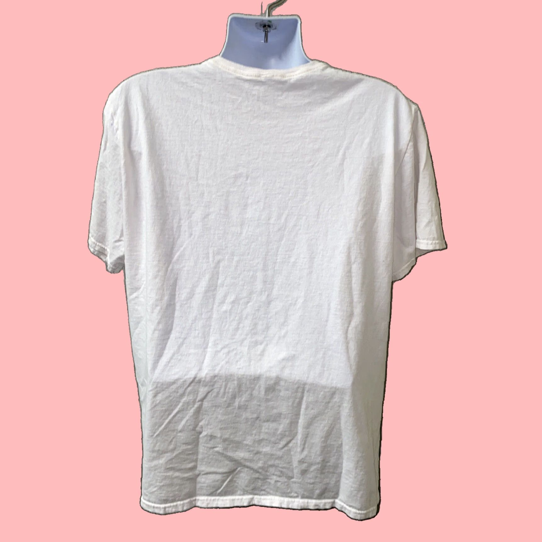 Vintage Looney Tunes Warner Bros Mens Short Sleeve T-Shirt White 2XL Cartoon Graphic Tee Mens Size US 39 - 3 Thumbnail