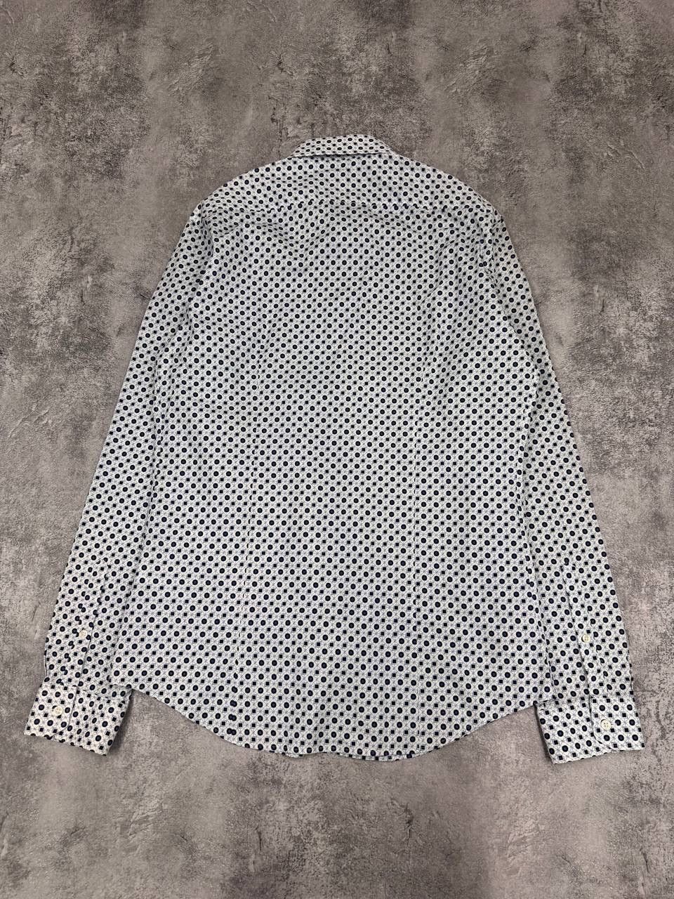 Reiss Reiss Men NWT Shirt Slim Fit Pattern White Size L Size US L / EU 52-54 / 3 - 7 Thumbnail