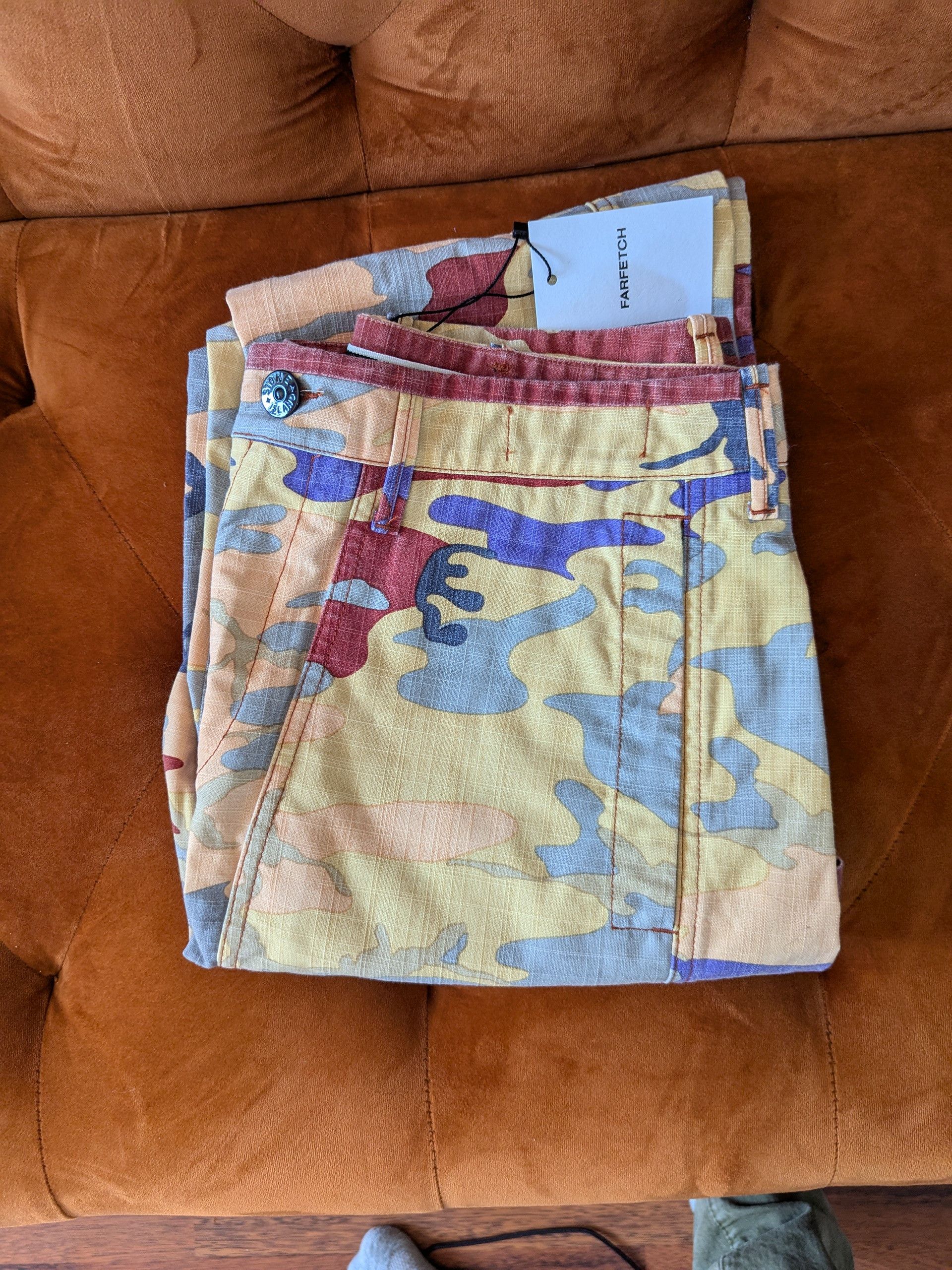 Stone Island stone island heritage camo pants Size US 28 / EU 44 - 1 Thumbnail