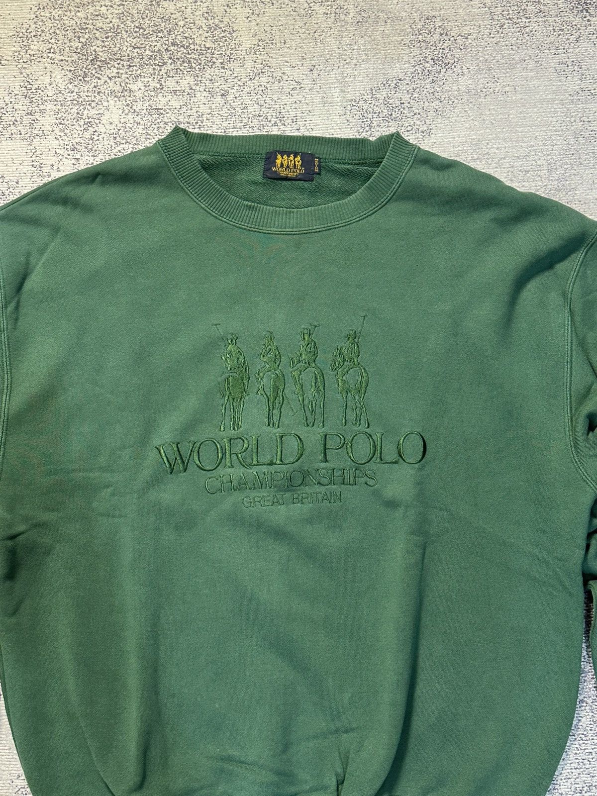 Polo Ralph Lauren Vintage Polo Ralph Lauren World Championship Crewneck Size US M / EU 48-50 / 2 - 3 Thumbnail