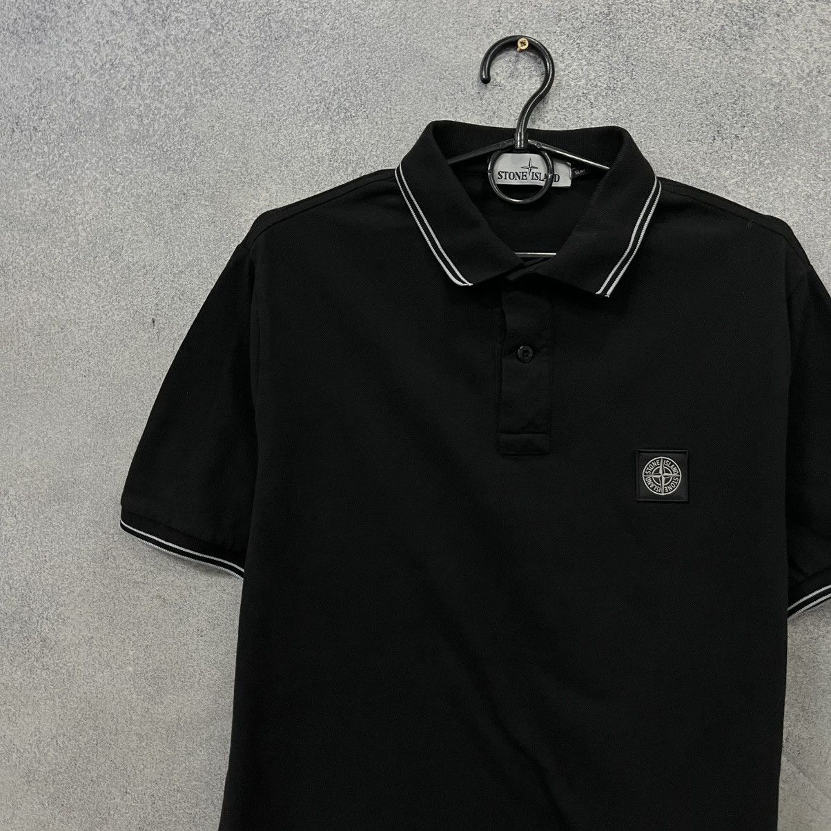 Stone Island Stone Island Polo T-shirt Patch Program Box Logo Tee Size US XL / EU 56 / 4 - 3 Thumbnail