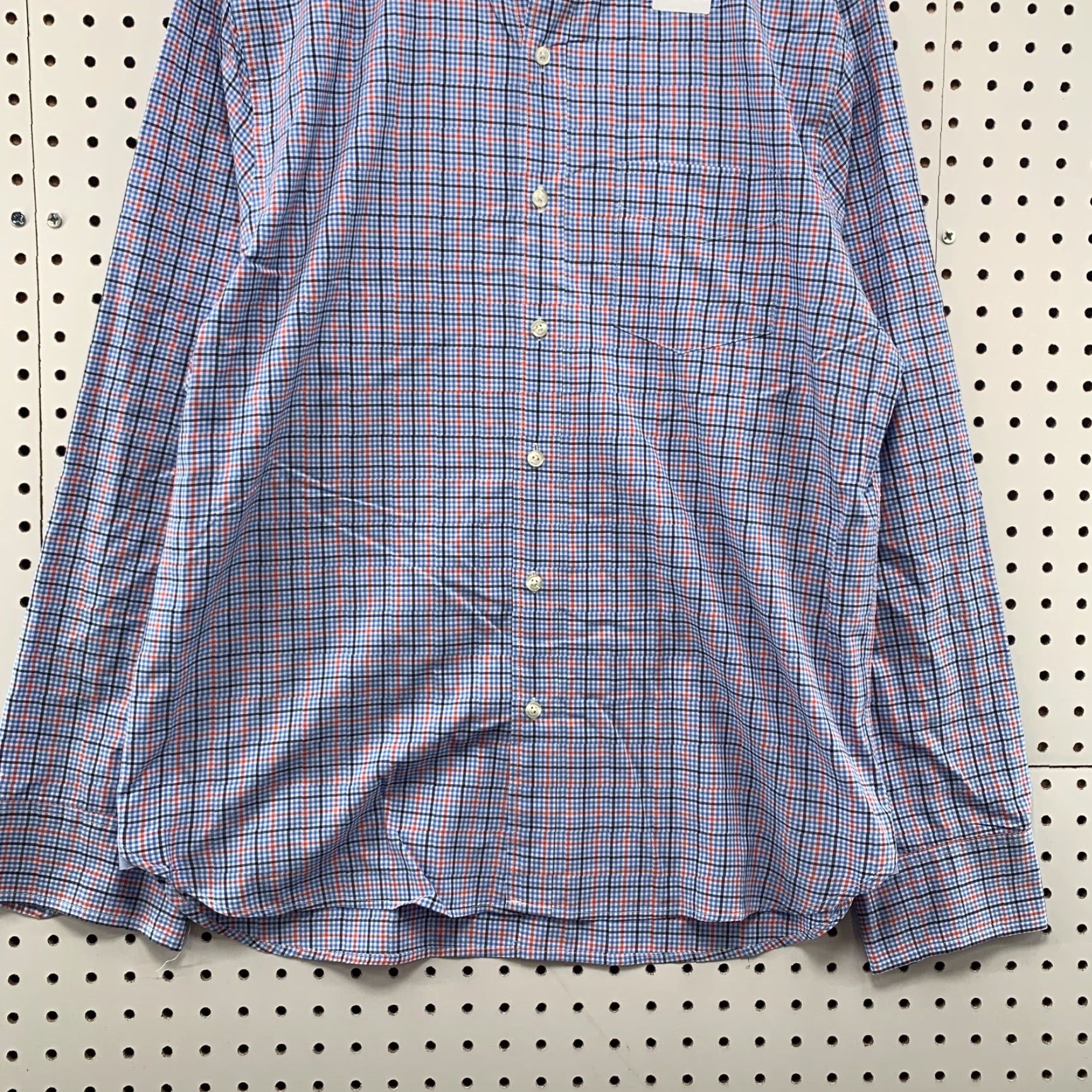 Bonobos Bonobos Button-Down Shirt Mens Medium Blue Red Check Long Sleeve 22x29.5 Size US M / EU 48-50 / 2 - 6 Thumbnail