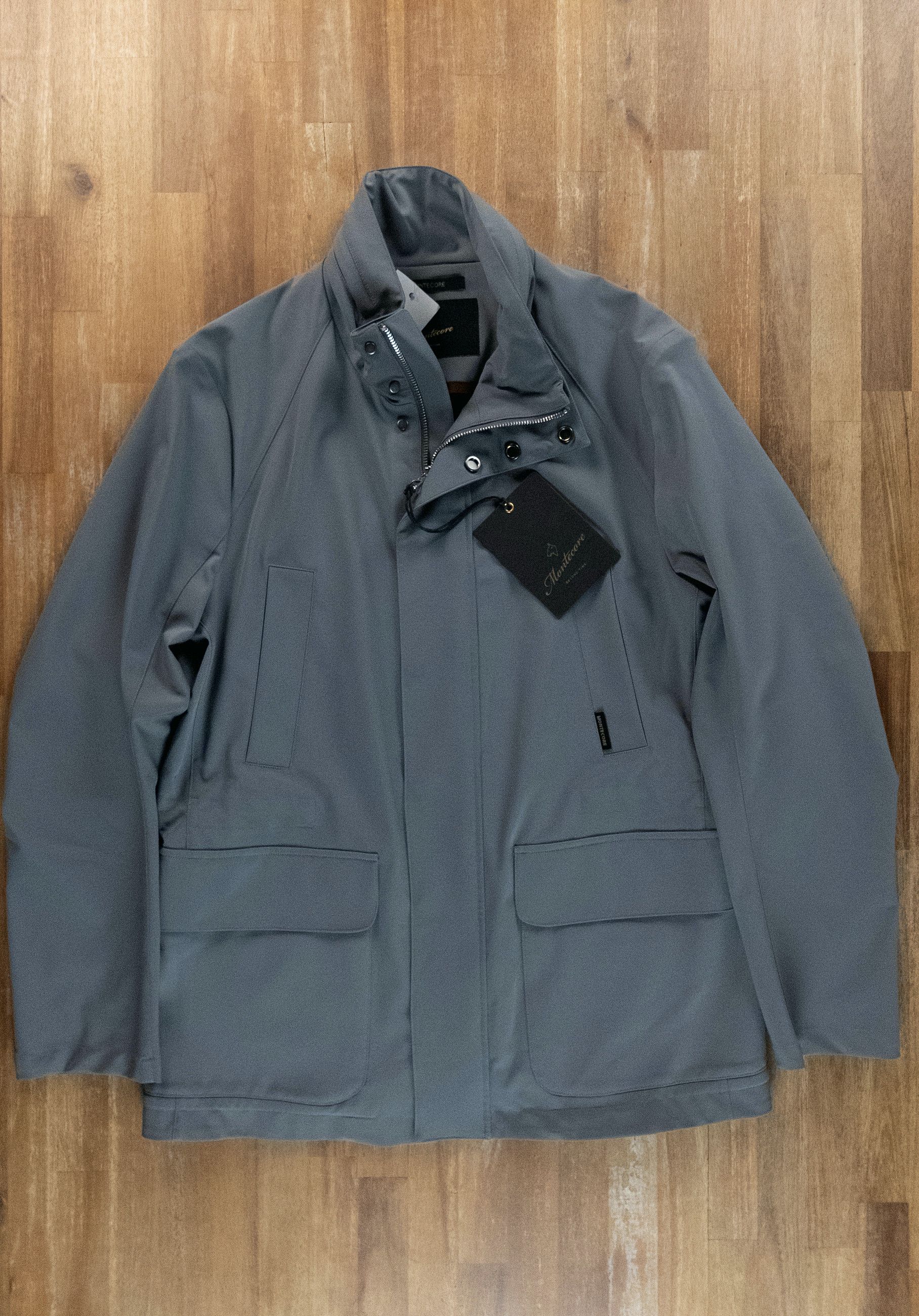 Montecore MONTECORE Italy green nylon coat jacket Size Large Size US L / EU 52-54 / 3 - 3 Thumbnail