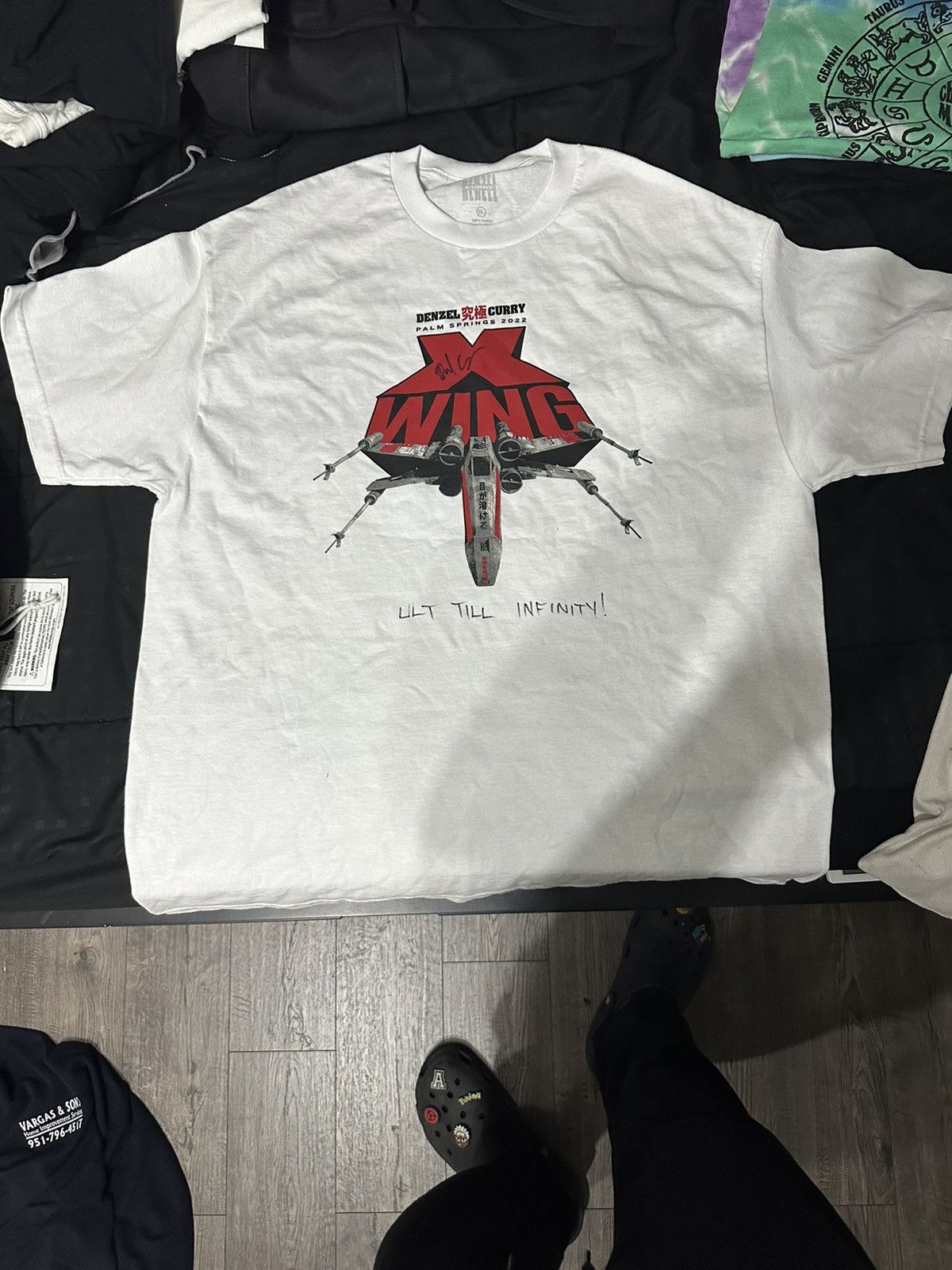 Band Tees Denzel Curry X-Wing Tee Signed Size US XL / EU 56 / 4 - 1 Thumbnail