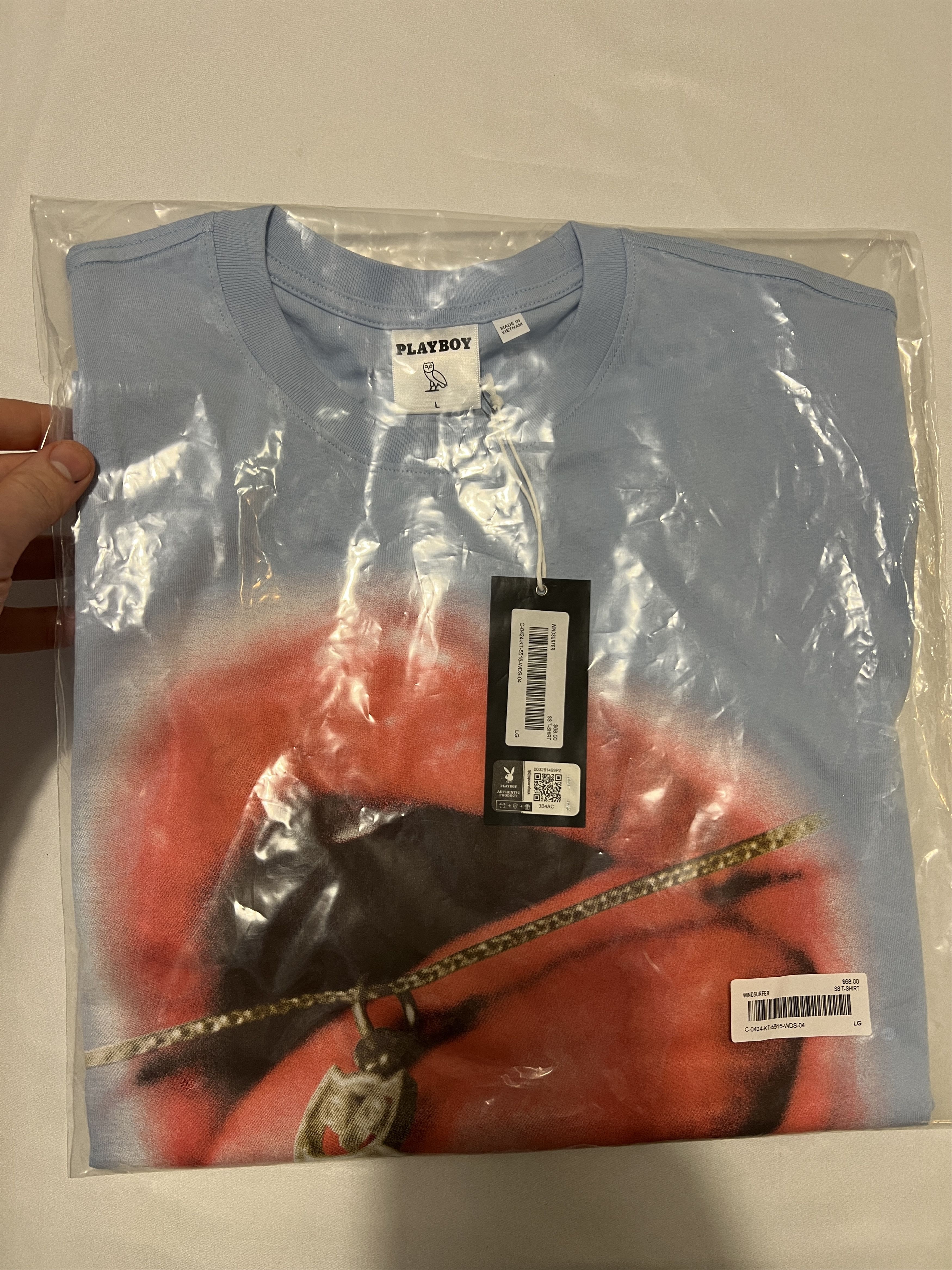 Drake OVO x PLAYBOY PENDANT T-SHIRT Size US L / EU 52-54 / 3 - 2 Thumbnail