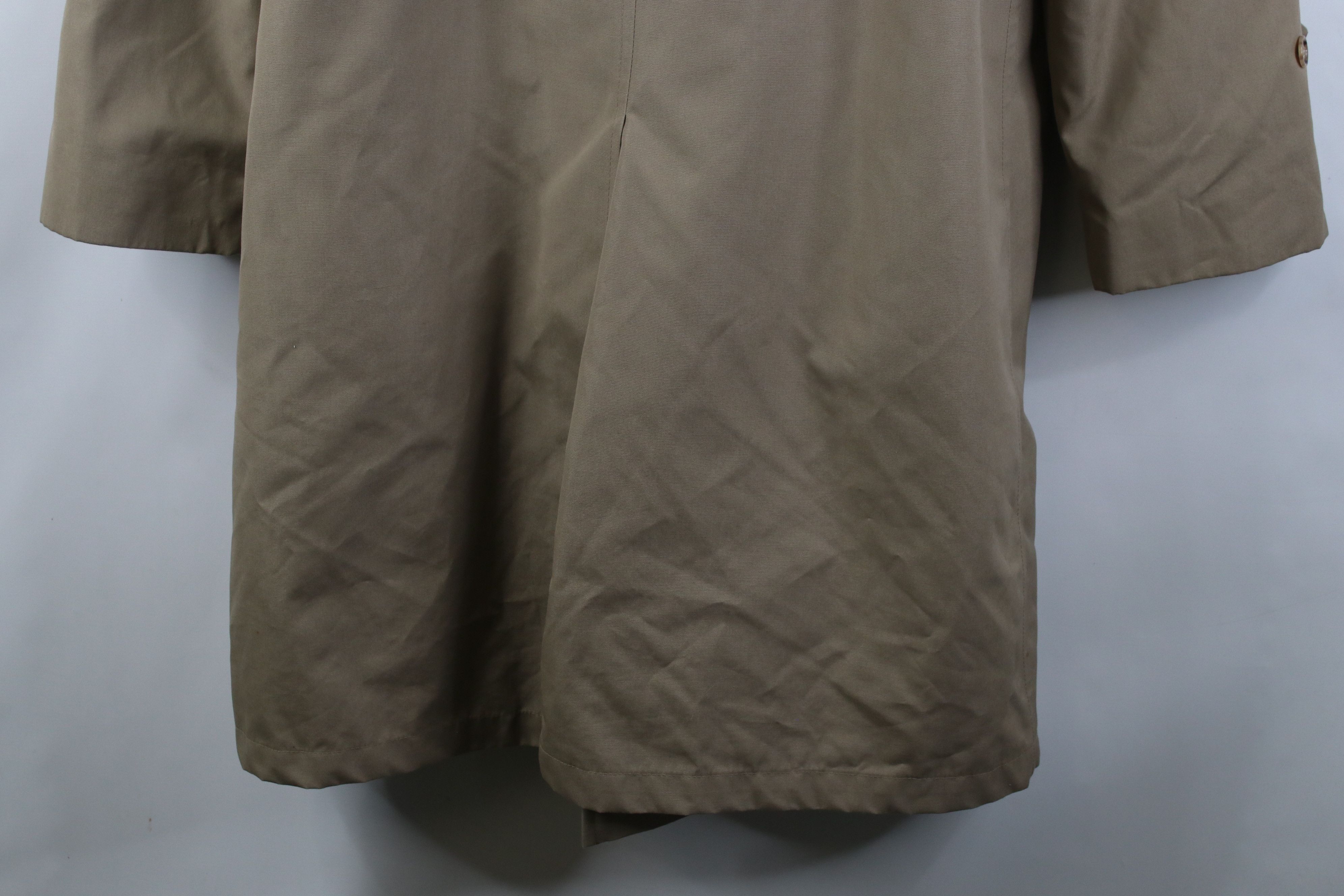 Vintage Vintage 70s Streetwear Trench Coat Rain Jacket Beige Khaki Size US XXL / EU 58 / 5 - 16 Thumbnail
