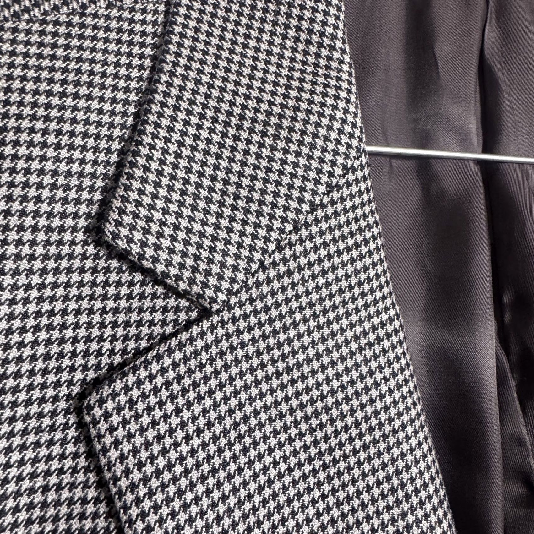 Ralph Lauren Ralph Lauren Blazer Men 50R Silk Wool Houndstooth Sport Coat Suit Jacket Size 50R - 5 Thumbnail