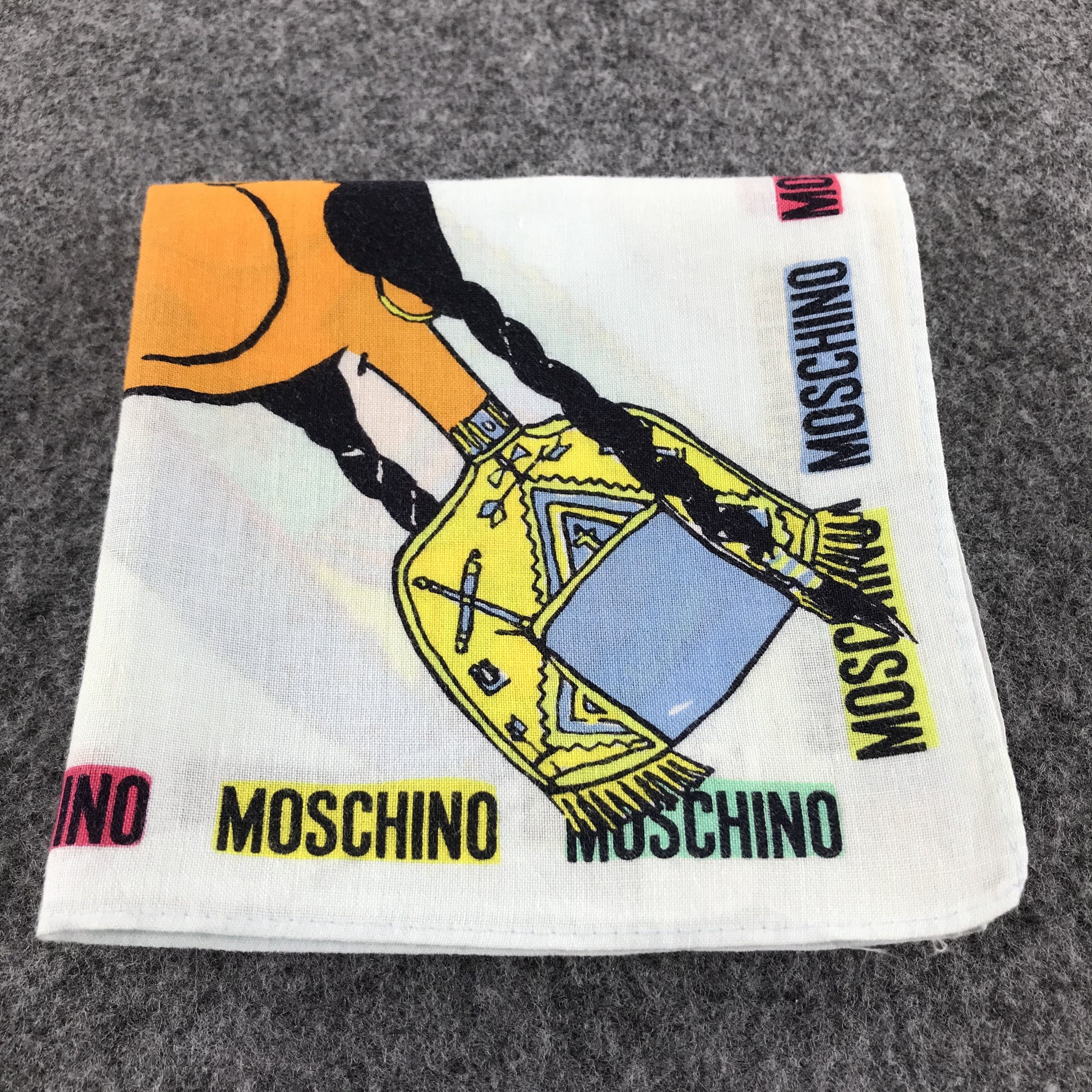 Moschino MOSCHINO Handkerchief Neckerchief Bandana H446 Size ONE SIZE - 10 Thumbnail