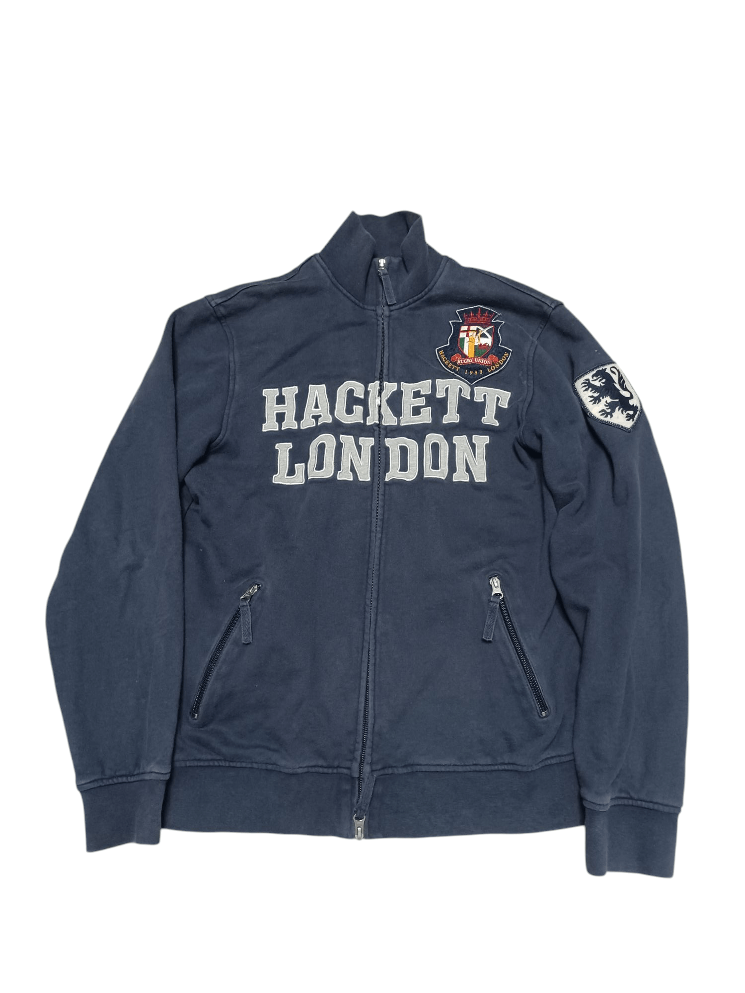 Hackett Hackett Mayfair Journey Hopsack Slim Fit Wool Blazer 