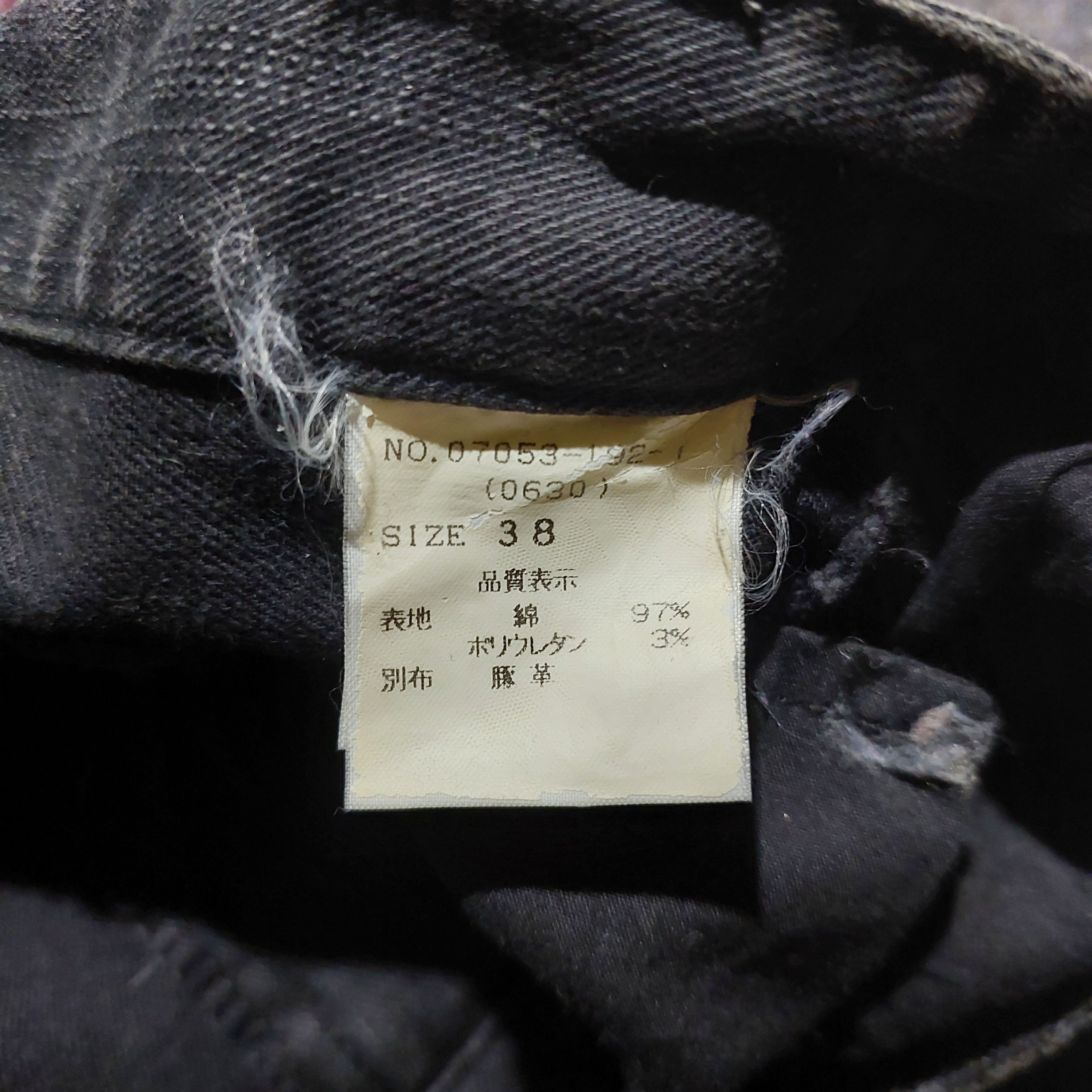 Tornado Mart Y2k black japanese bondage cargo short belt pouch Size US 29 - 11 Thumbnail