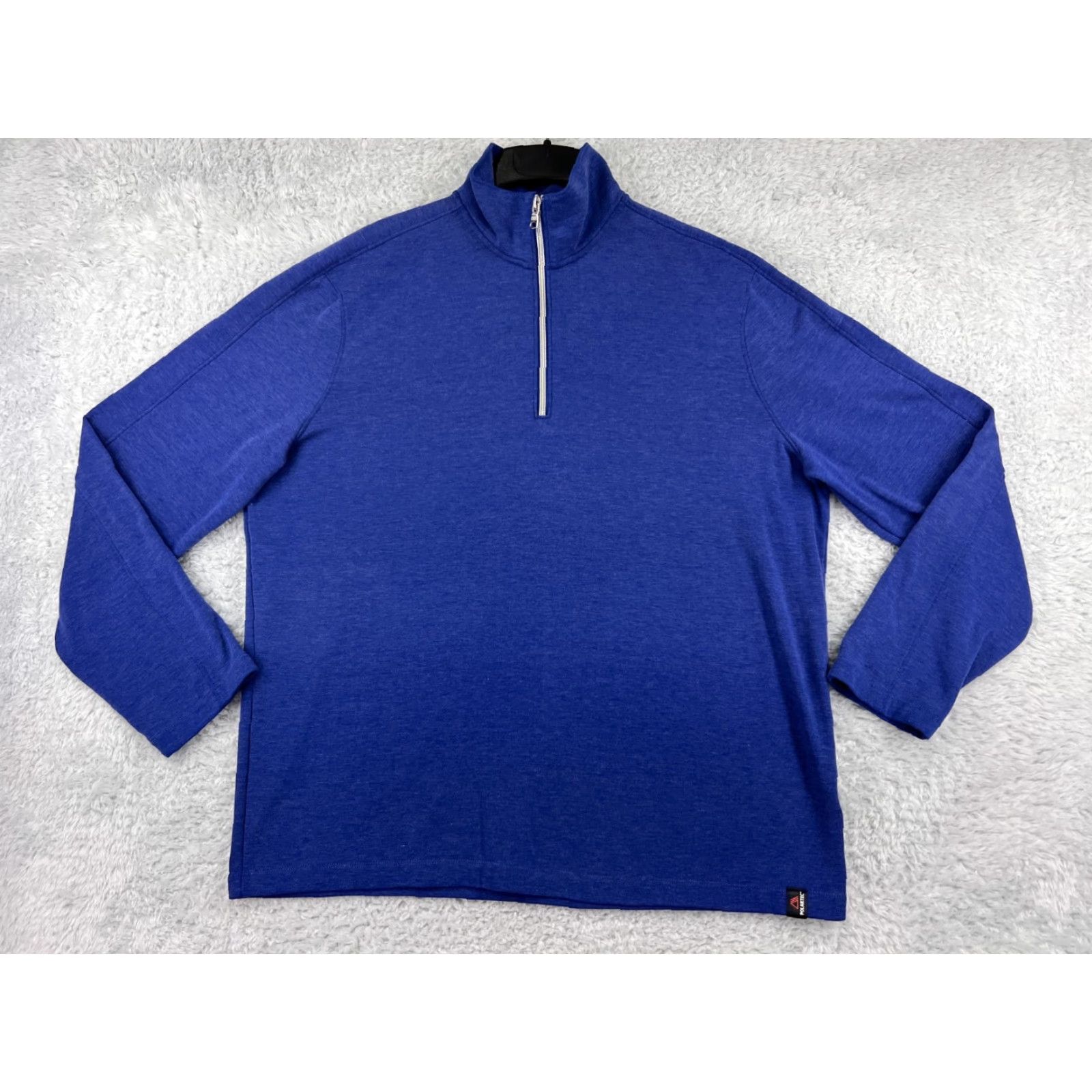 Banana Republic Banana Republic Mens 1/4 Zip Sweater XL Blue Casual Shirt Pullover Knit Mock Neck"} Size US XL / EU 56 / 4 - 2 Thumbnail