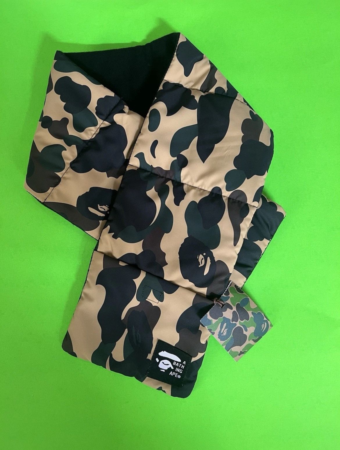 Bape A Bathing Ape BAPE 1St Camo Pocket Fleece Scarf Size ONE SIZE - 1 Thumbnail