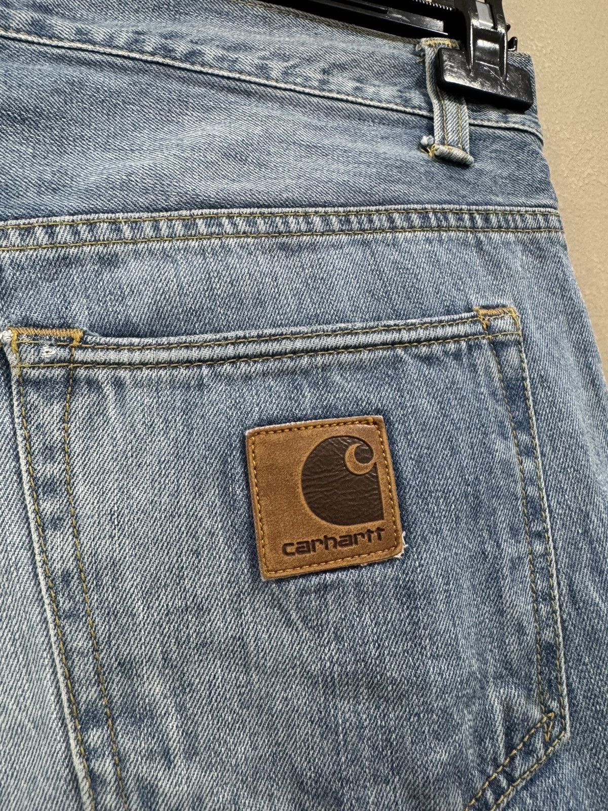 Carhartt Vintage 90s Carhartt Buccaneer Denim Jeans Pants 33x32 Size US 30 / EU 46 - 3 Thumbnail