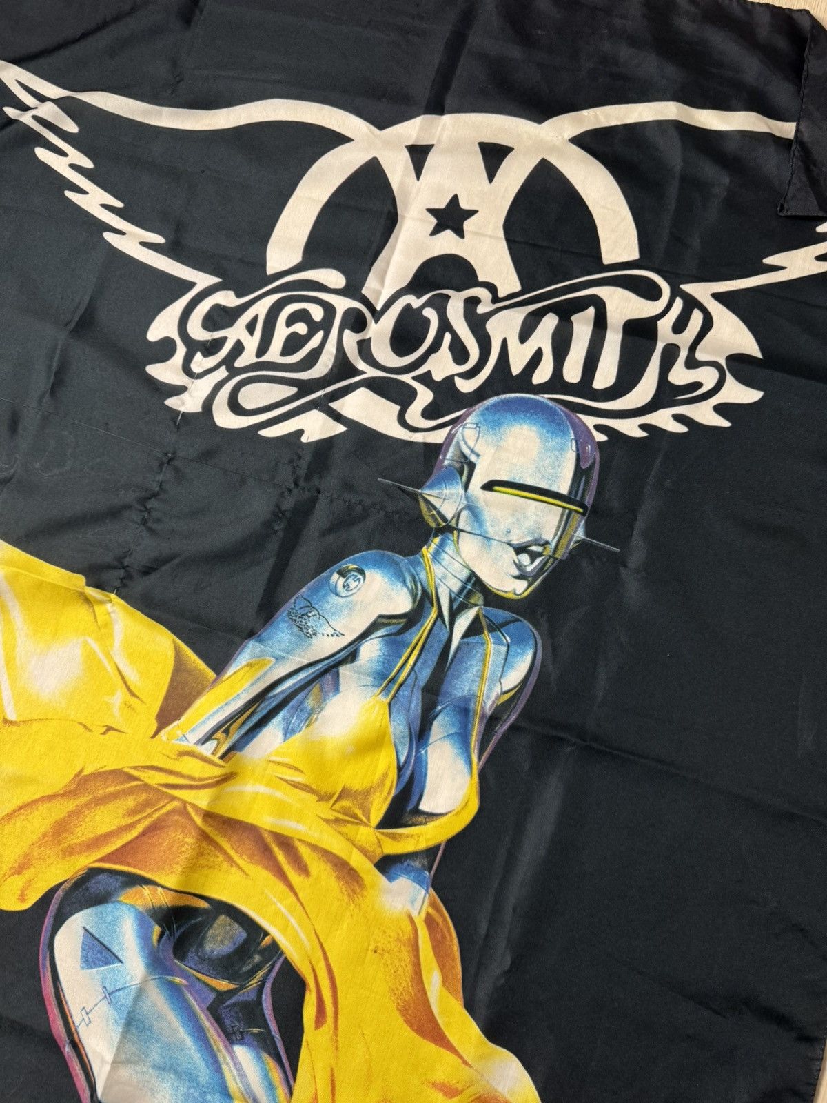 Aerosmith × Club Sorayama × Vintage VINTAGE SORAYAMA AEROSMITH BAND TAPESTRY FLAG GIANT Size ONE SIZE - 2 Thumbnail